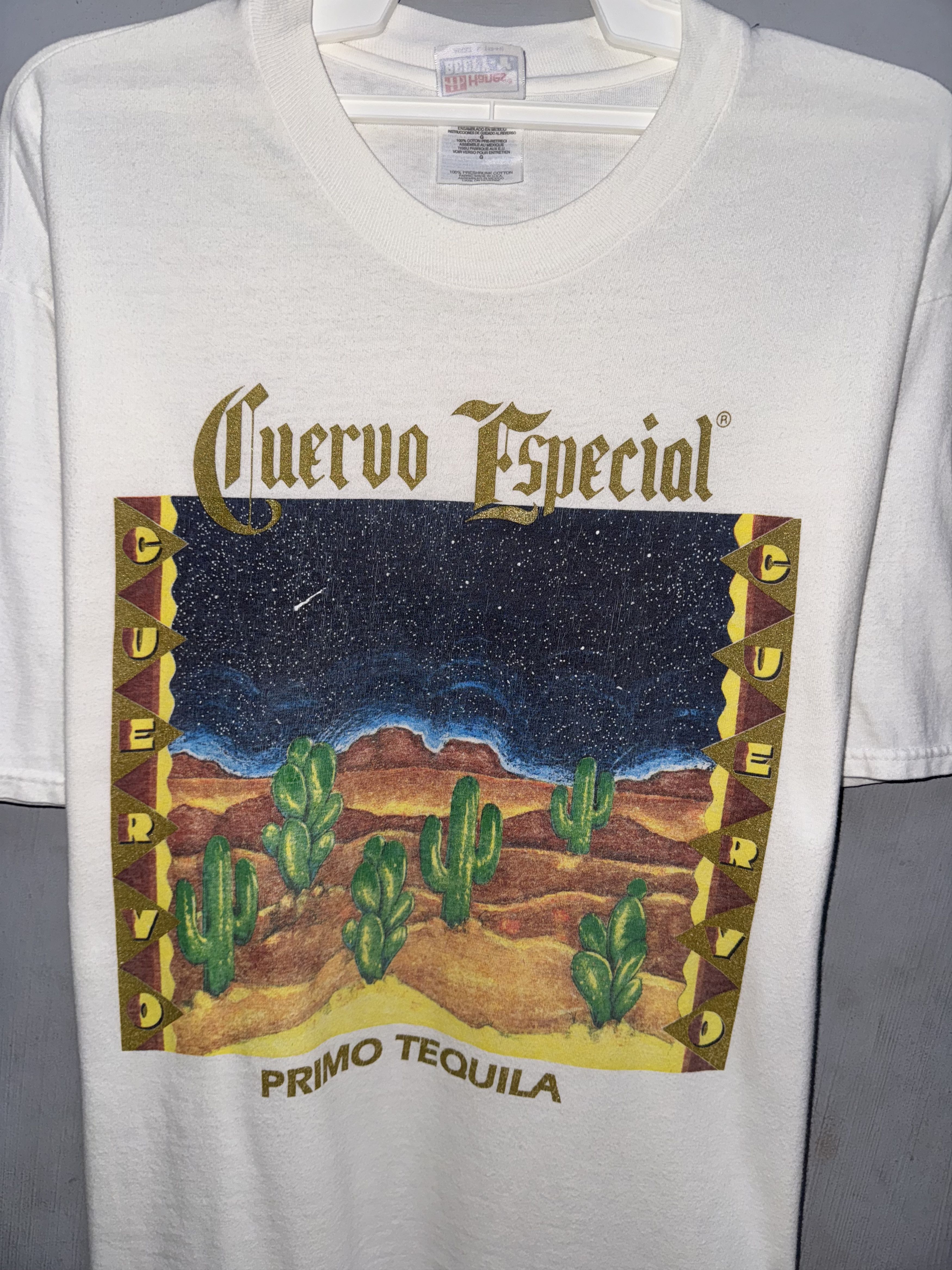 Hanes Jose Cuervo Especial Tequila Beer Vintage Shirt Size US L / EU 52-54 / 3 - 2 Thumbnail
