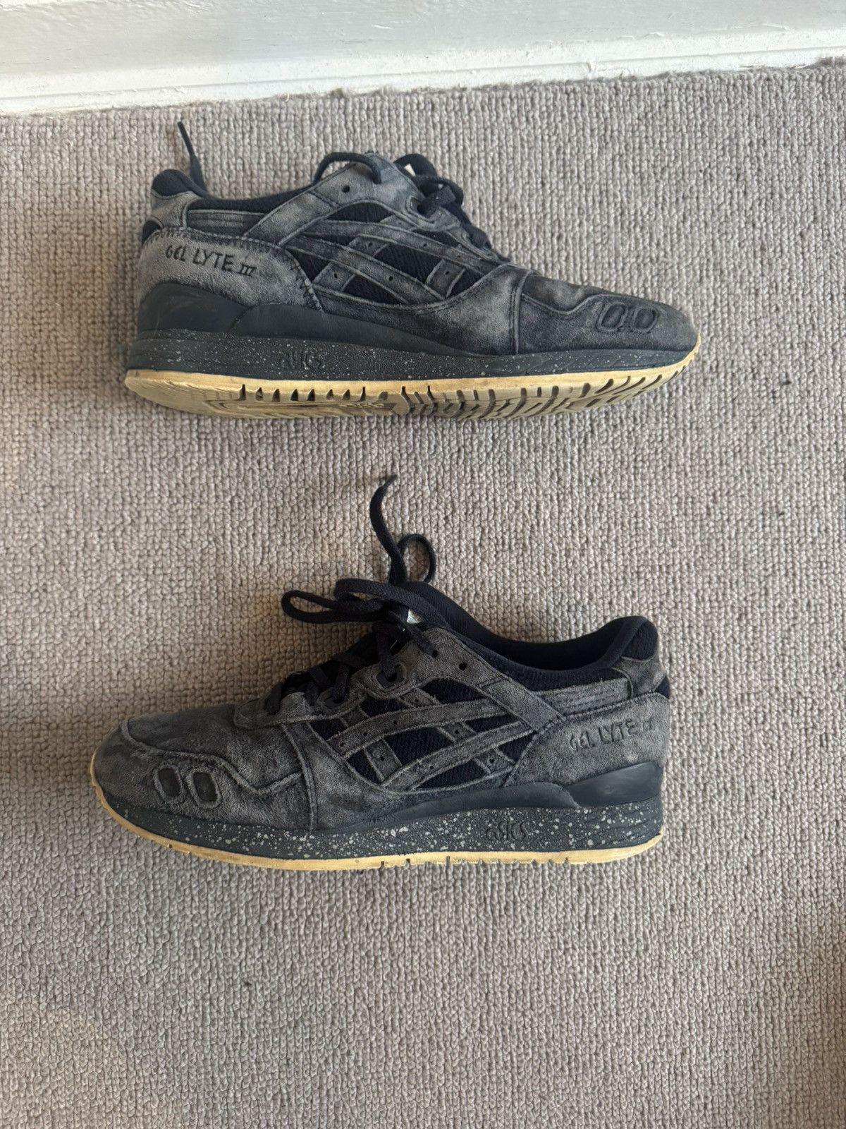 Asics × Reigning Champ ASICS x Reigning Champ Gel-Lyte III “Indian Ink” - US 8 Size US 7 / EU 40 - 2 Thumbnail