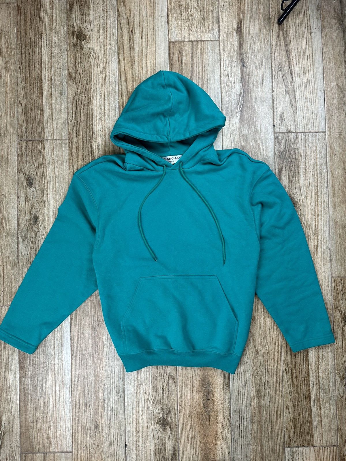 image of Balenciaga Hoodie Xs in Turqouise, Women's