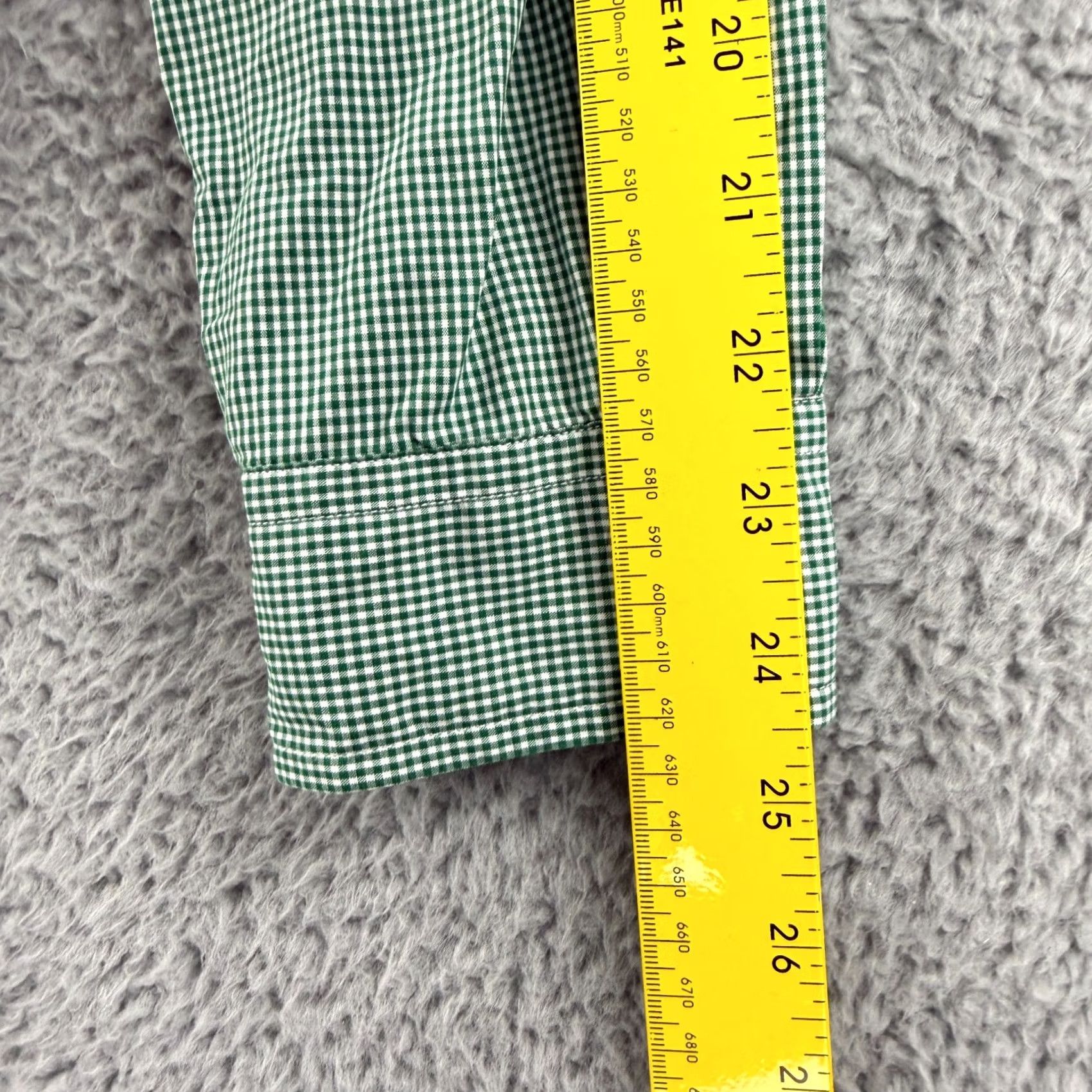 Ralph Lauren Ralph Lauren Button-Up Shirt Mens L Green Blaire Check 100% Cotton Size US L / EU 52-54 / 3 - 7 Thumbnail
