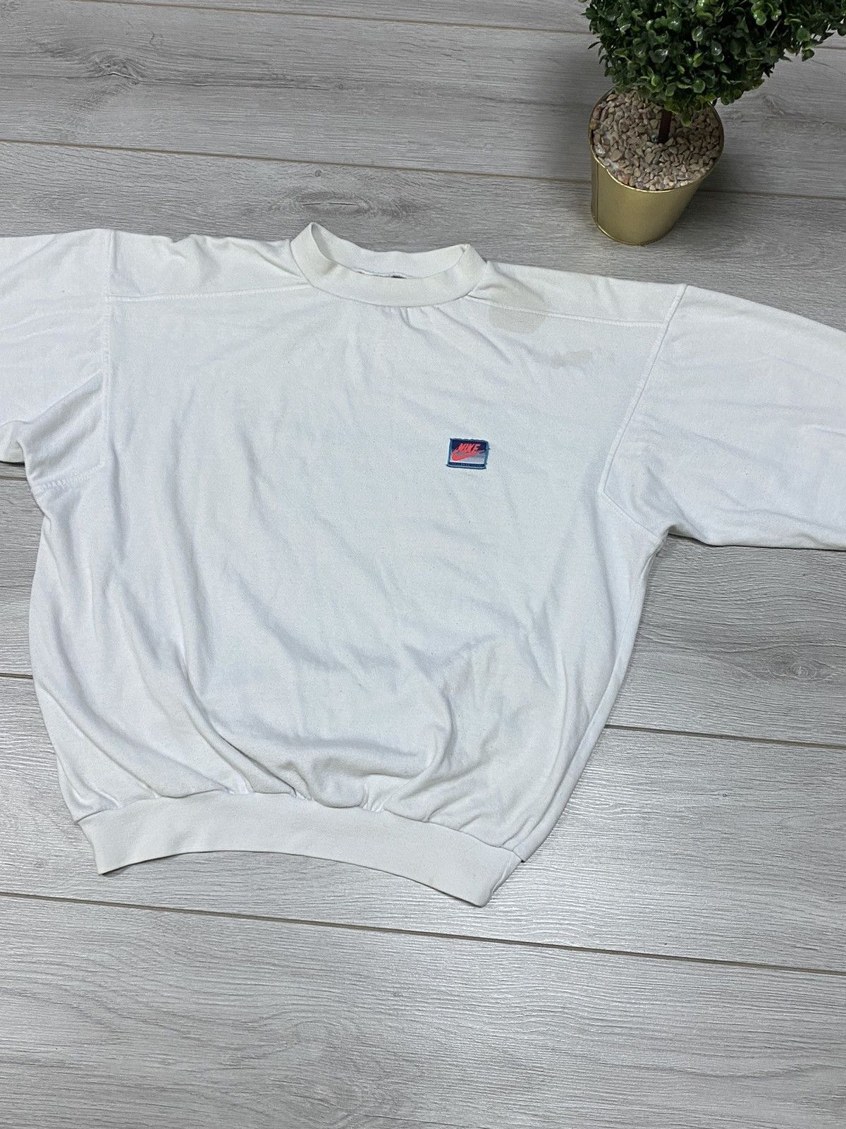 Vintage Rare Vintage 80-90s Nike Challenge Court Sweatshirt Size US L / EU 52-54 / 3 - 6 Thumbnail