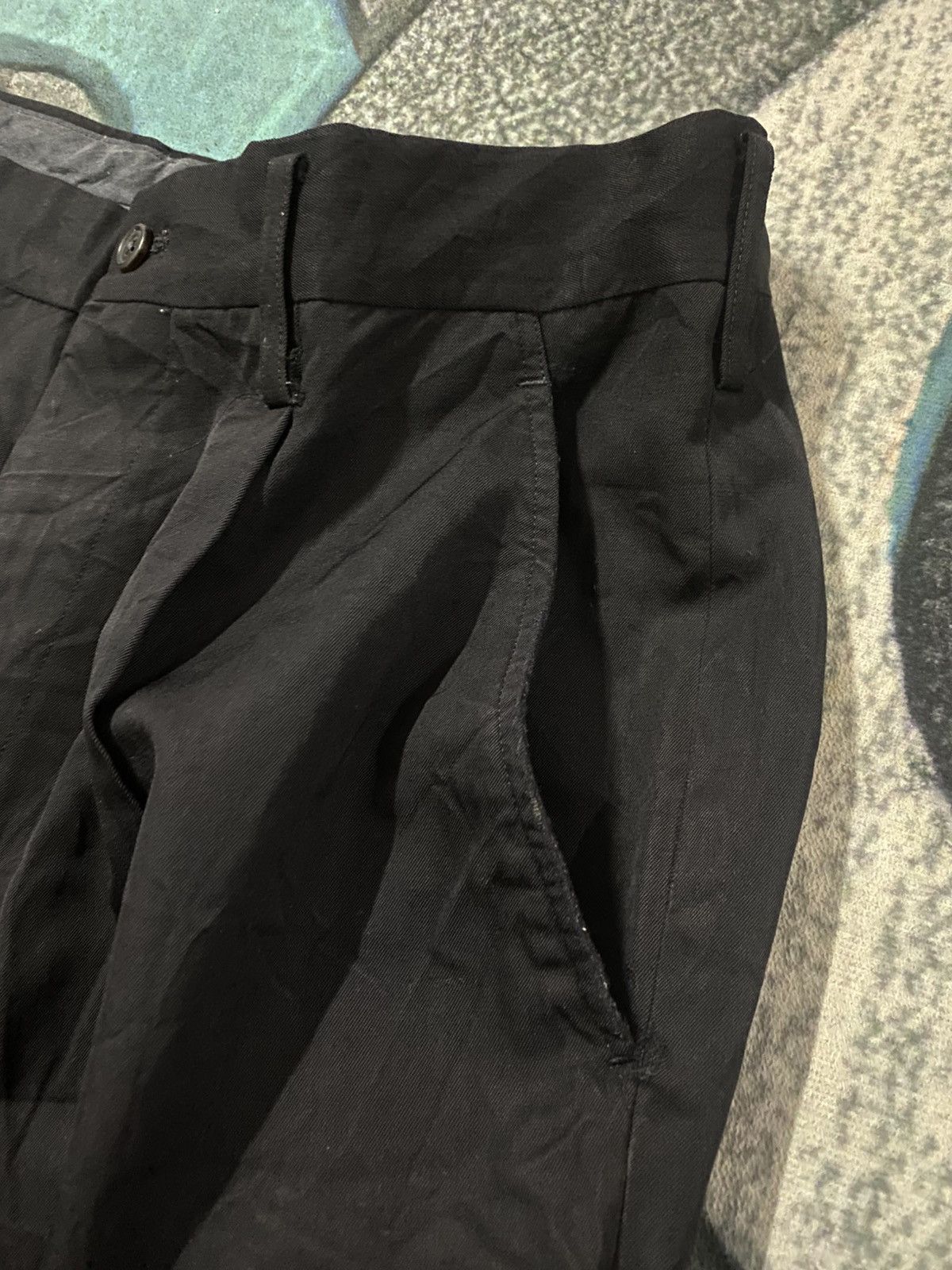 Y's for Men Vintage Yohji Yamamoto Cropped Casual Pants Size US 31 - 5 Thumbnail