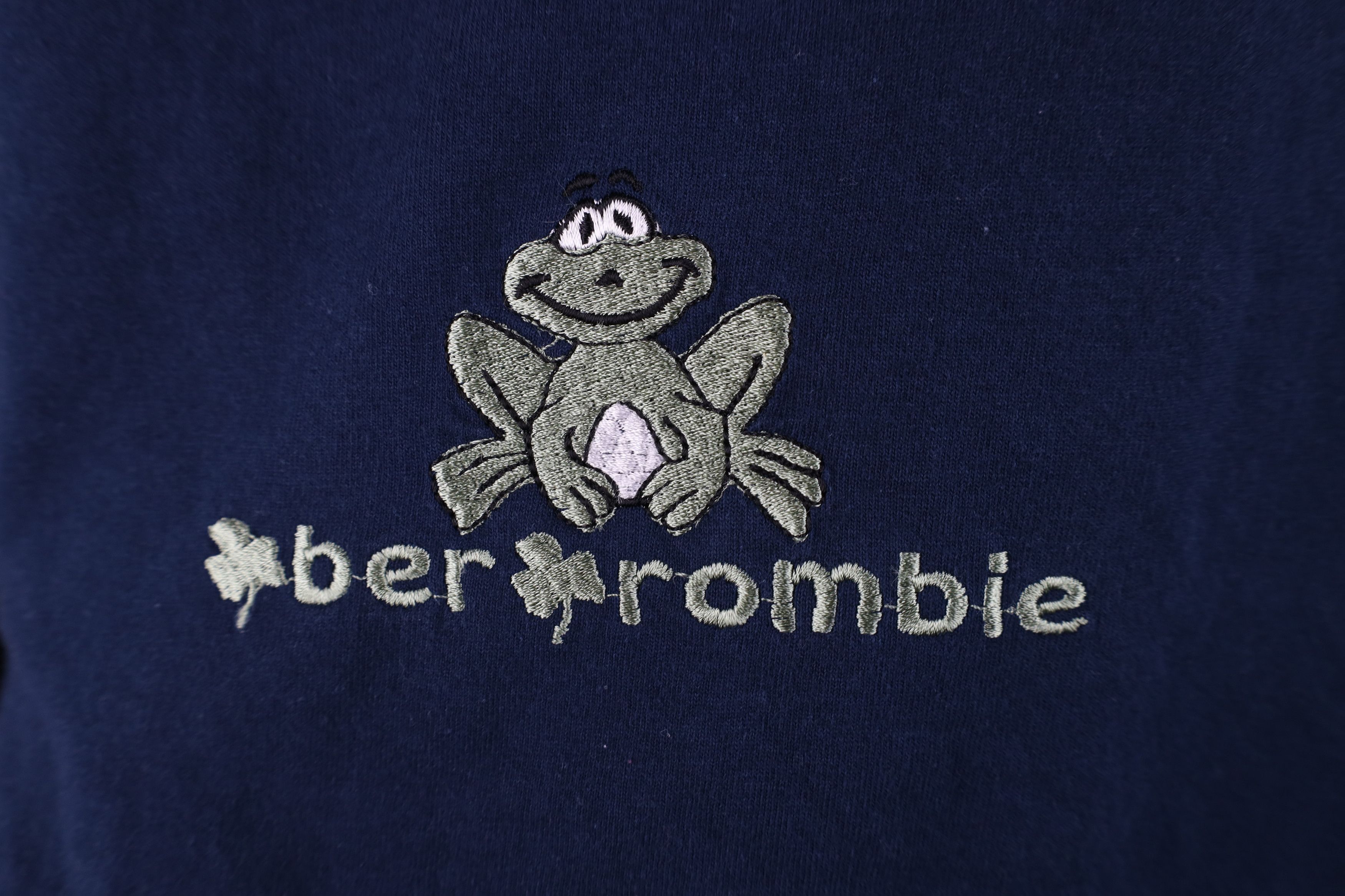 Abercrombie & Fitch Vintage 90s Abercrombie & Fitch Frog Short Sleeve T-Shirt Size US XL / EU 56 / 4 - 4 Thumbnail