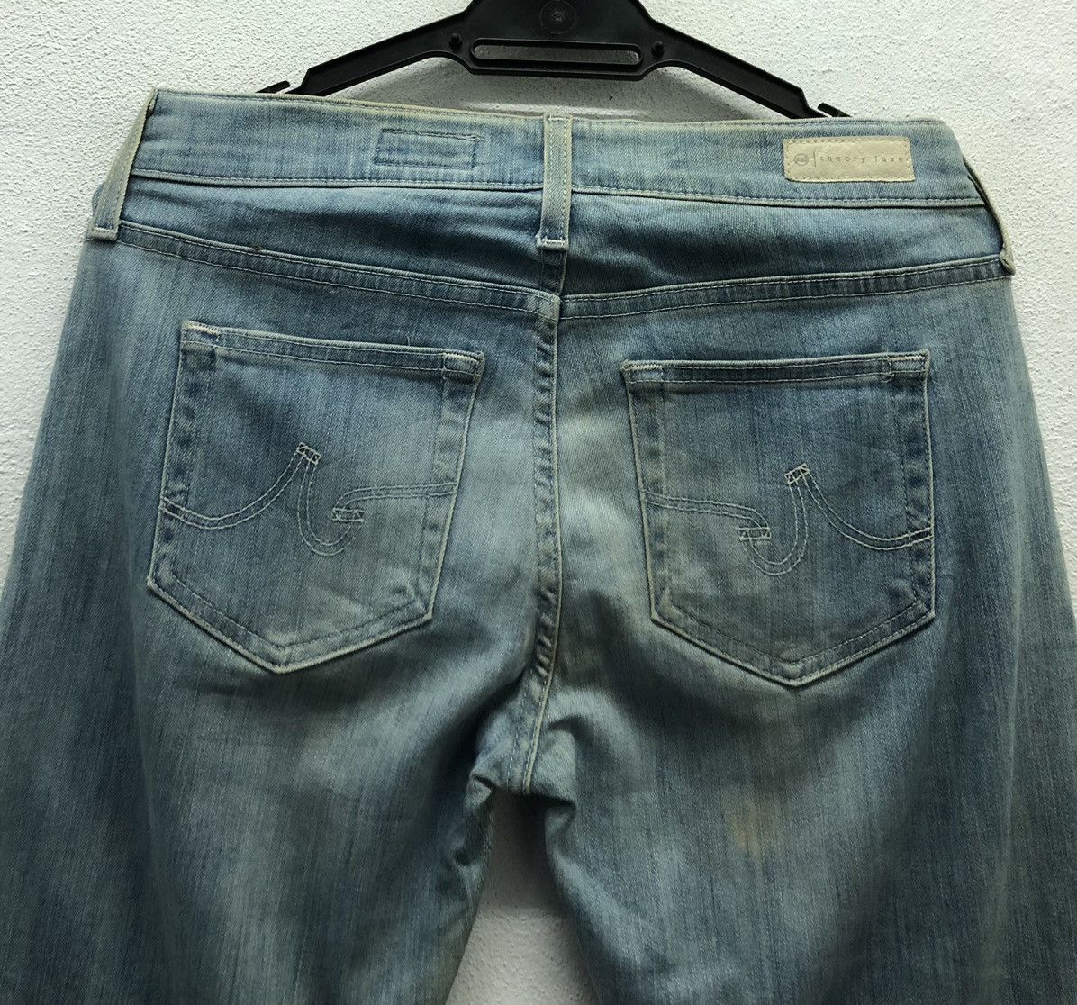 Theory Vintage AG Theory Luxe The Nikki Crop Jeans Pants Size 30" / US 8 / IT 44 - 4 Thumbnail
