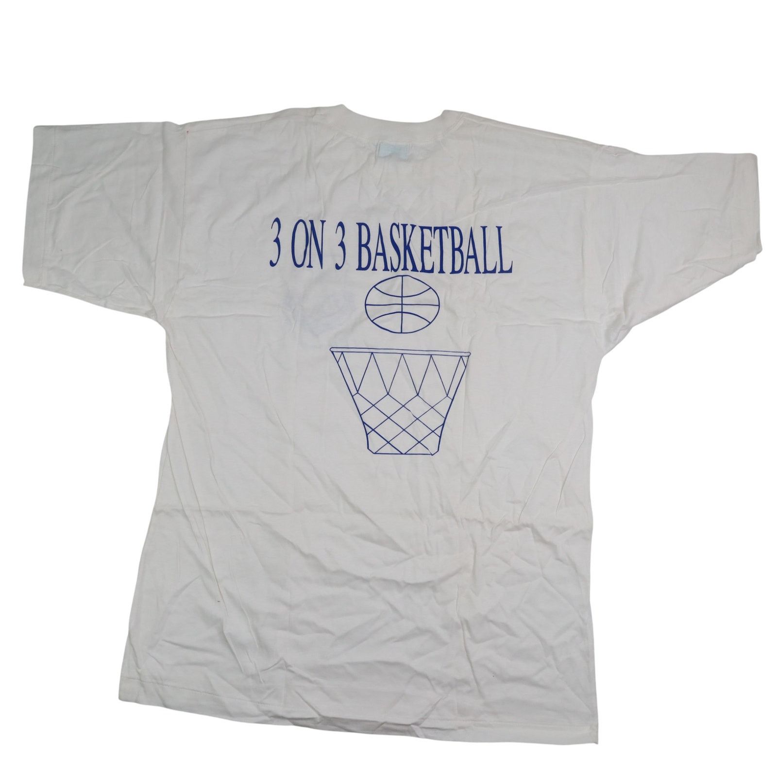 Vintage VTG 90s 4404th Composite Wing Saudi Arabia 3on3 Basketball T Size US L / EU 52-54 / 3 - 11 Thumbnail