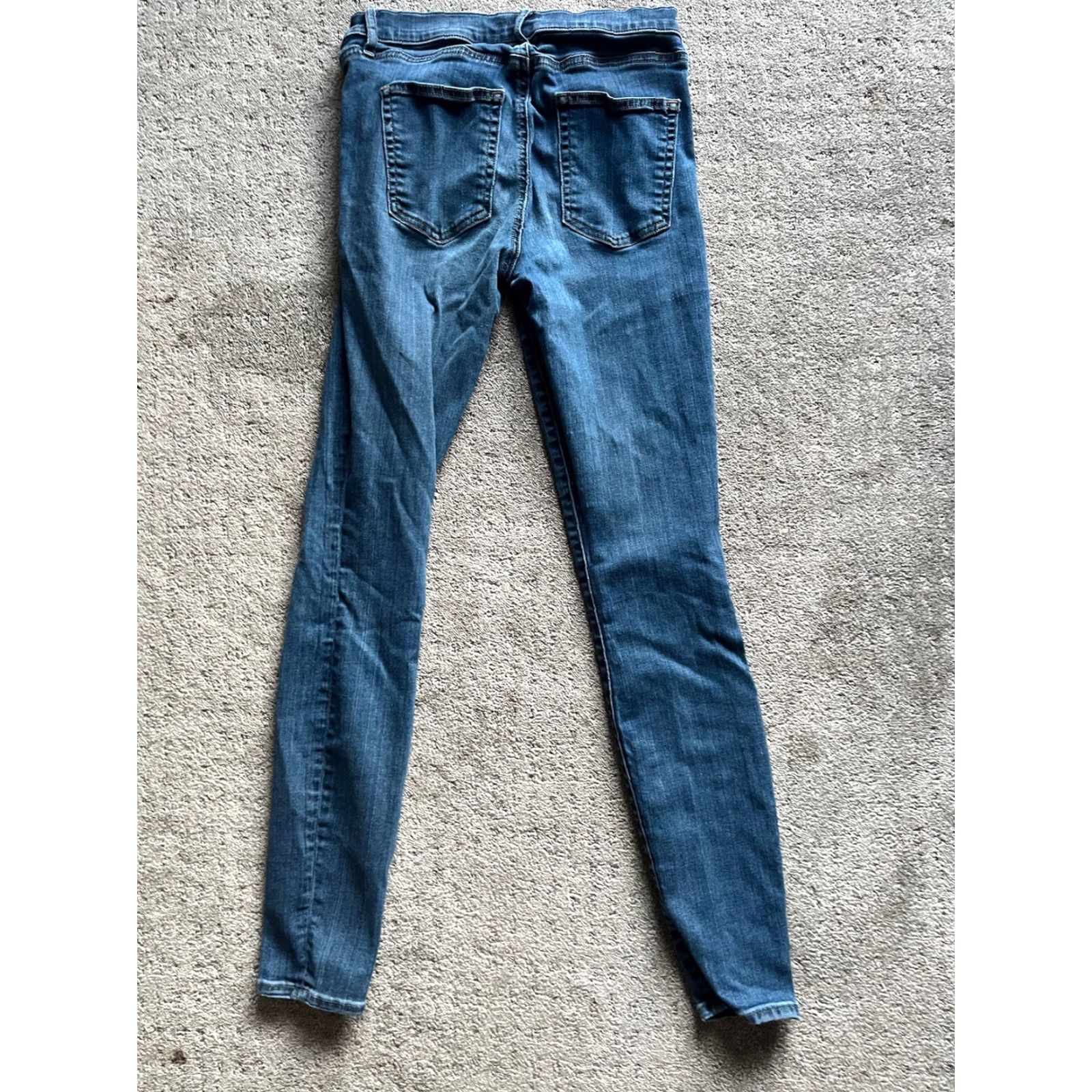 Gap Gap Jeans Dark Wash Stretch Denim Skinny 26 Regular Women Resolution True Skinny Jeans Blue Dark Wash Cotton/Polyester/Spandex Woman 90s? Size 26" / US 2 / IT 38 - 4 Thumbnail