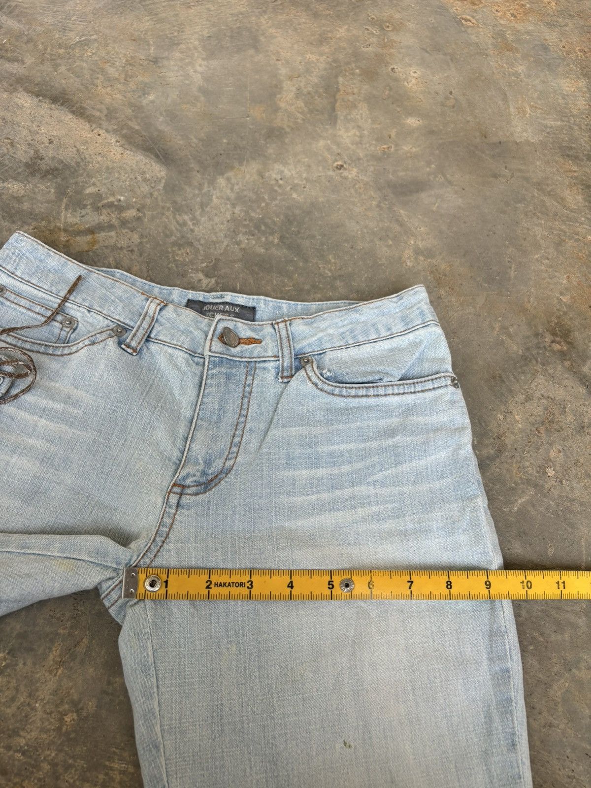 Tornado Mart Flare Jouer aux echecs Tornado mart Style Bootcut jeans Size US 28 / EU 44 - 10 Thumbnail