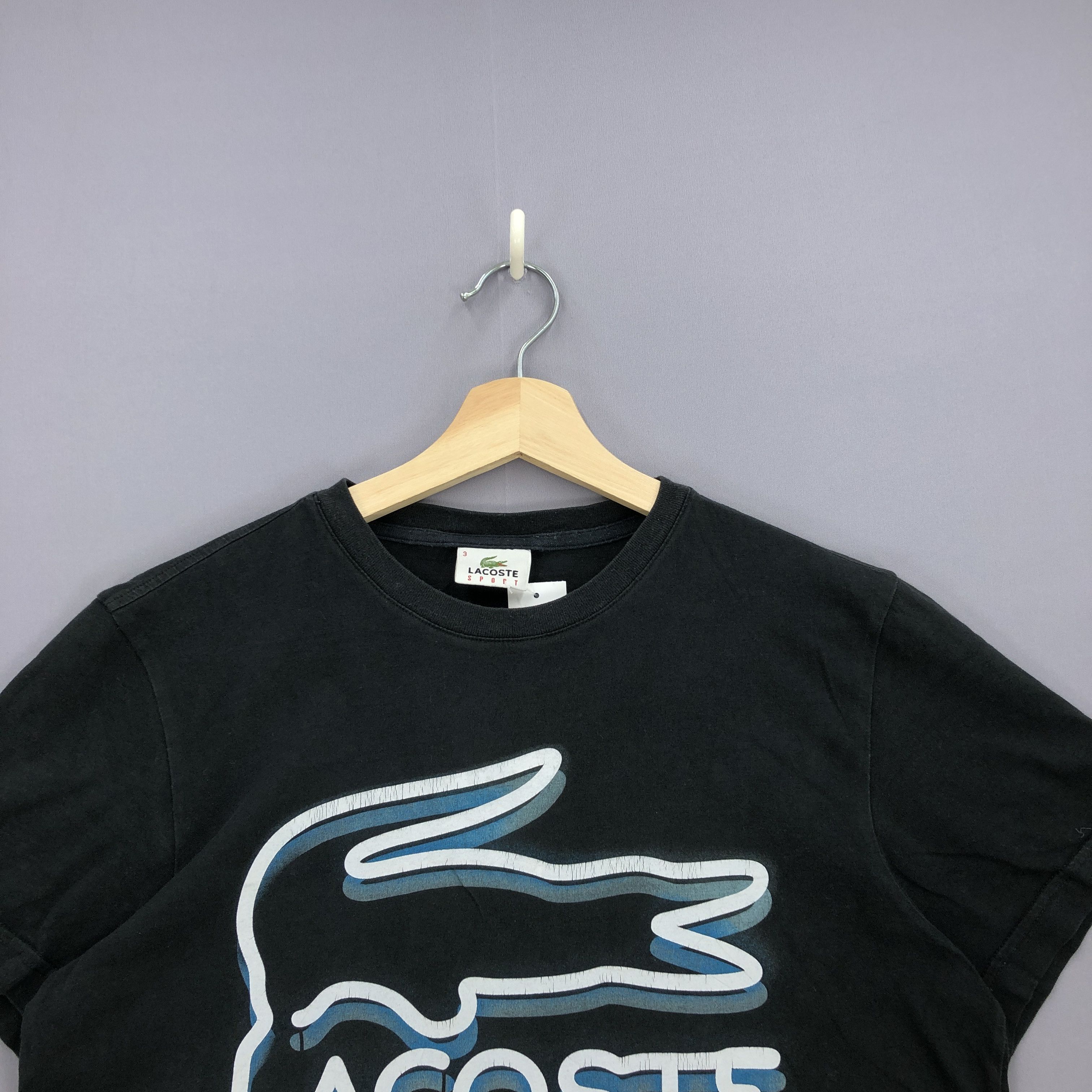 Lacoste × Vintage Vintage Y2K Lacoste Tshirt Lacoste Logo Crewneck Tee Size US S / EU 44-46 / 1 - 4 Thumbnail