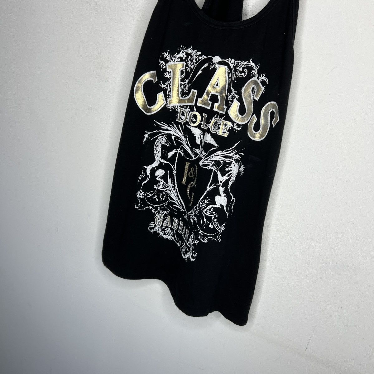 Dolce & Gabbana Dolce & Gabbana D&G huge summer logo tank top Size M / US 6-8 / IT 42-44 - 2 Thumbnail