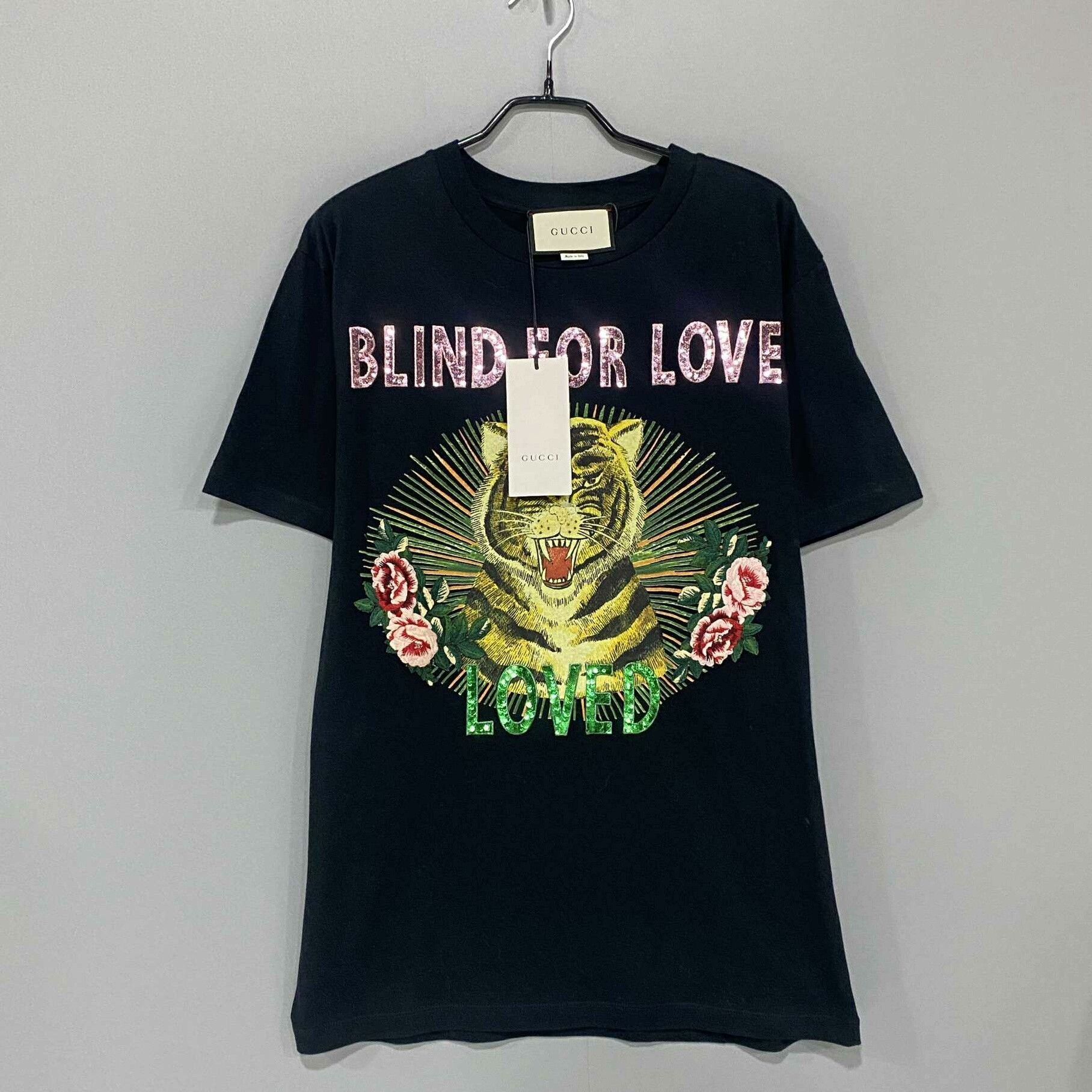 Gucci Gucci Tiger Black T-Shirt s Men Size US S / EU 44-46 / 1 - 1 Thumbnail