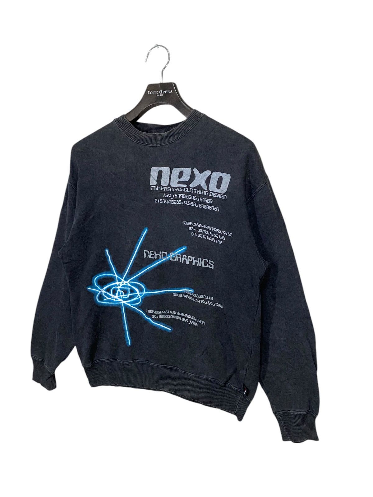 Grailed × Japanese Brand Nexo graphics sweatshirt crewneck jumper pullover size m Size US M / EU 48-50 / 2 - 3 Thumbnail