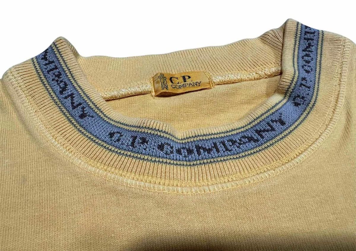 C.P. Company 🔥Vintage Cp Company Sweatshirt Spell Out Collar and Cuffs Size US M / EU 48-50 / 2 - 4 Thumbnail