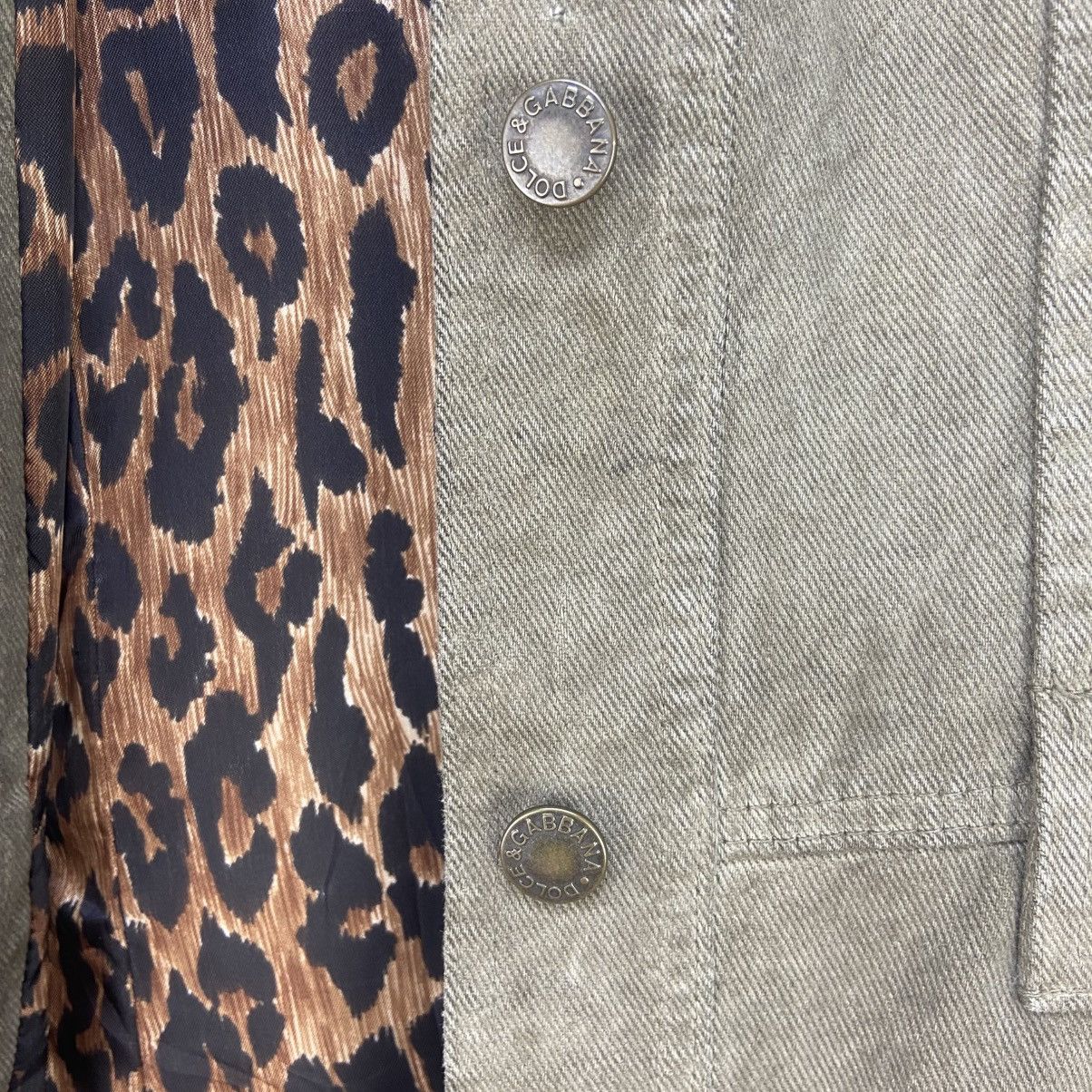 Dolce & Gabbana Made in Itali Dolce & Gabbana Denim Jacket Size XS / US 0-2 / IT 36-38 - 18 Thumbnail