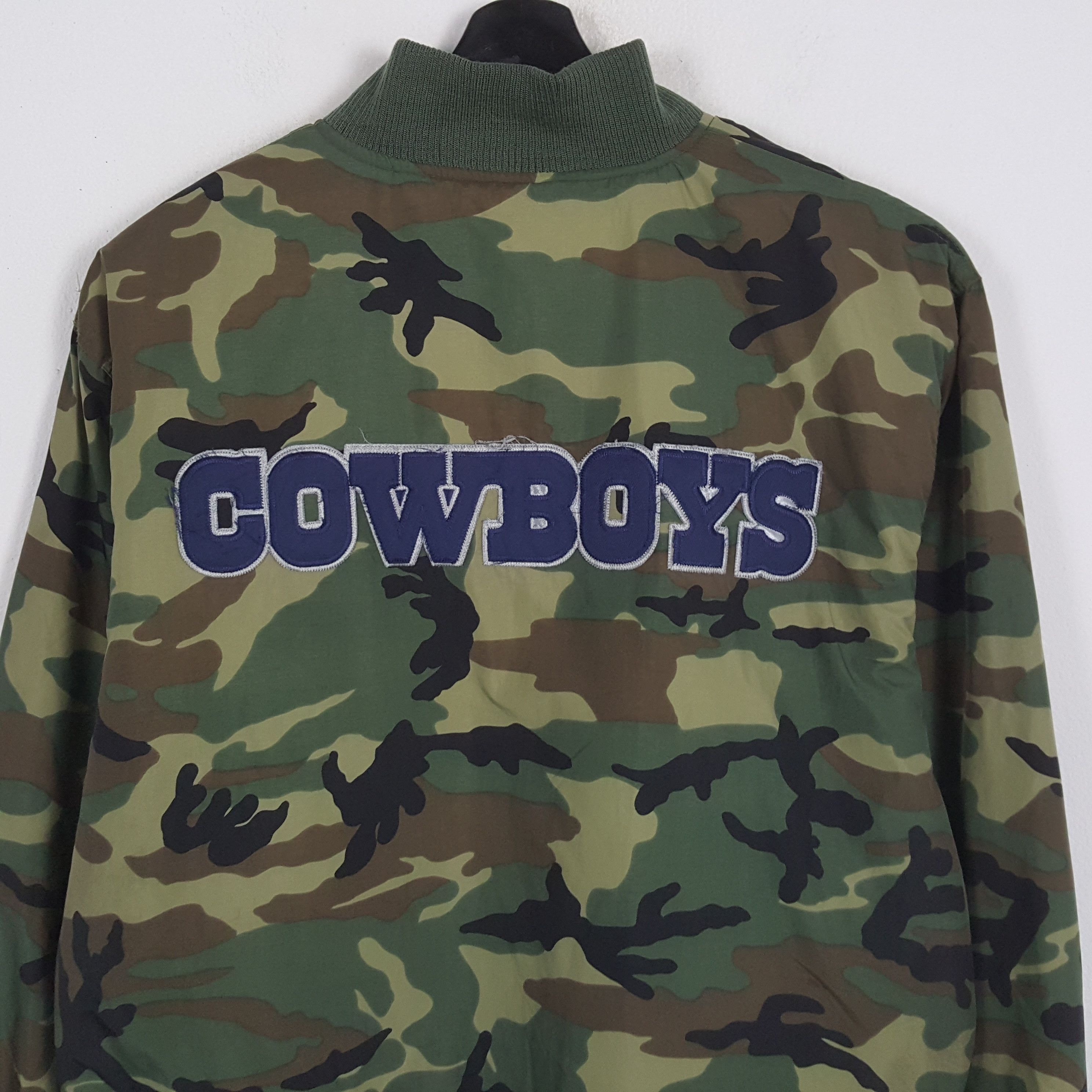 NFL Dallas COWBOYS NFL REEBOK Jacket Camo Design Style Size US XXL / EU 58 / 5 - 2 Thumbnail