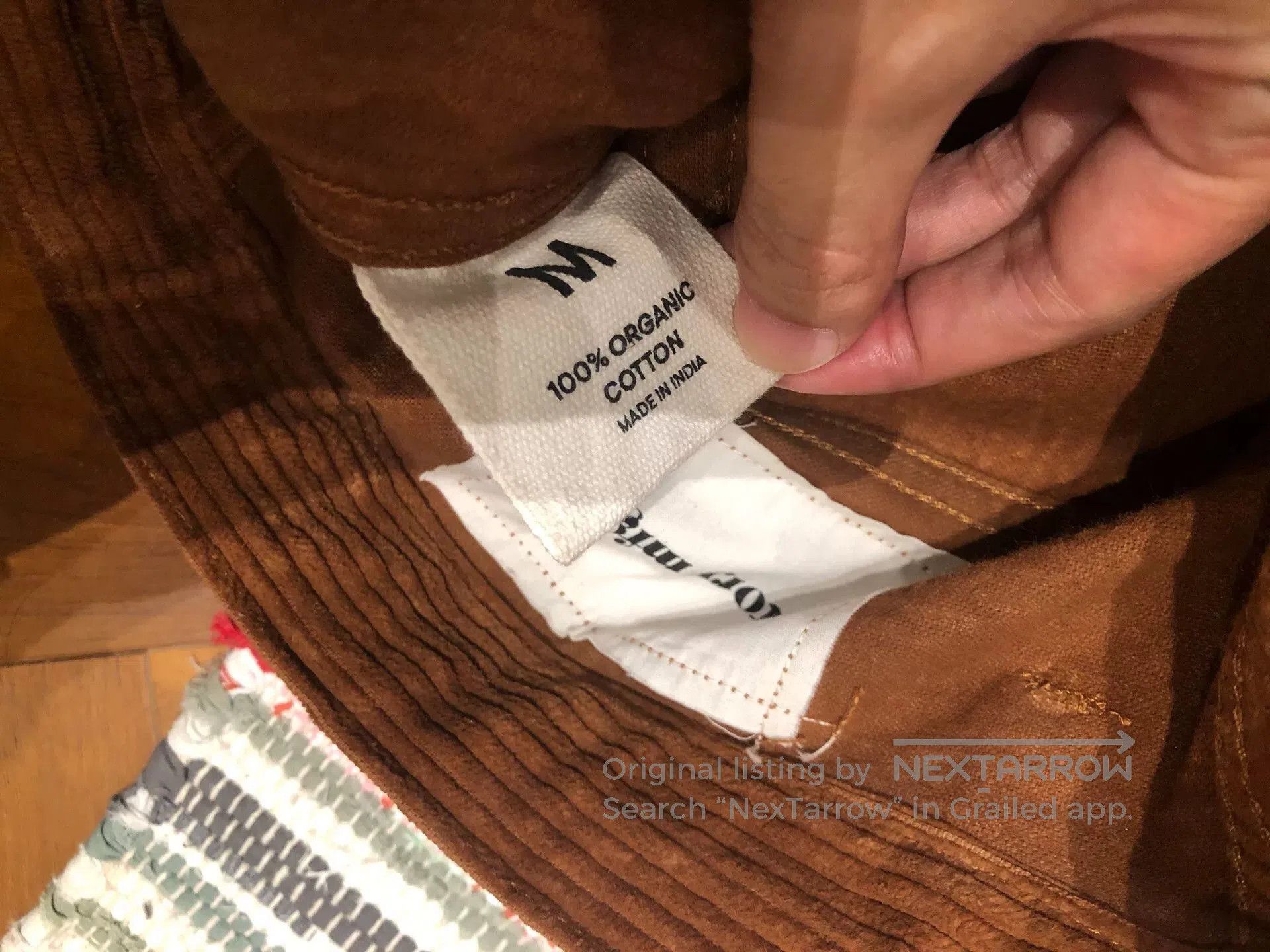 Story Mfg. STORY MFG Corduroy Patch Trousers. Size US 32 / EU 48 - 7 Thumbnail