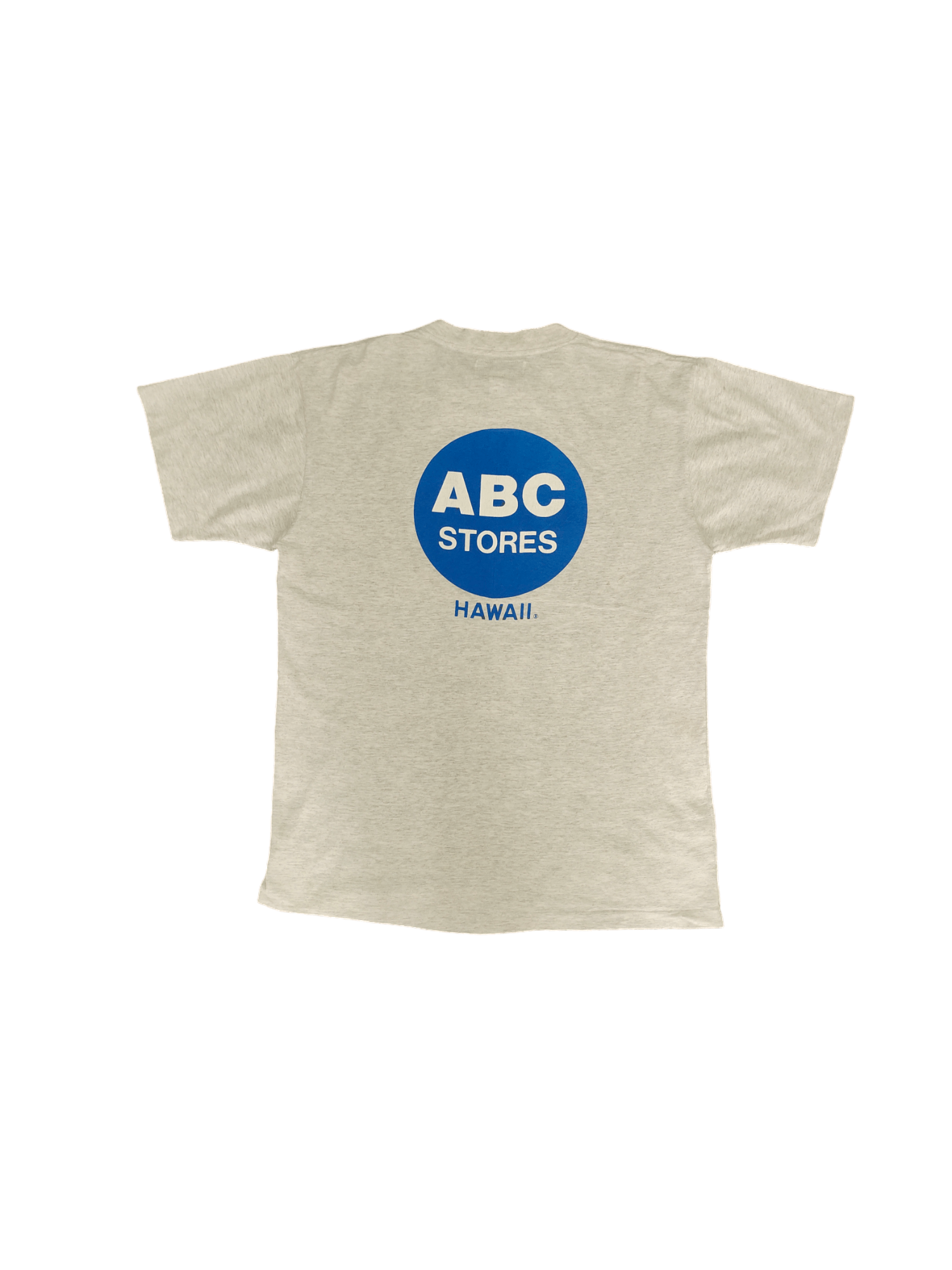 Vintage Vintage 90s ABC Stores Hawaii Distressed Roundneck T-Shirt Size US L / EU 52-54 / 3 - 2 Thumbnail