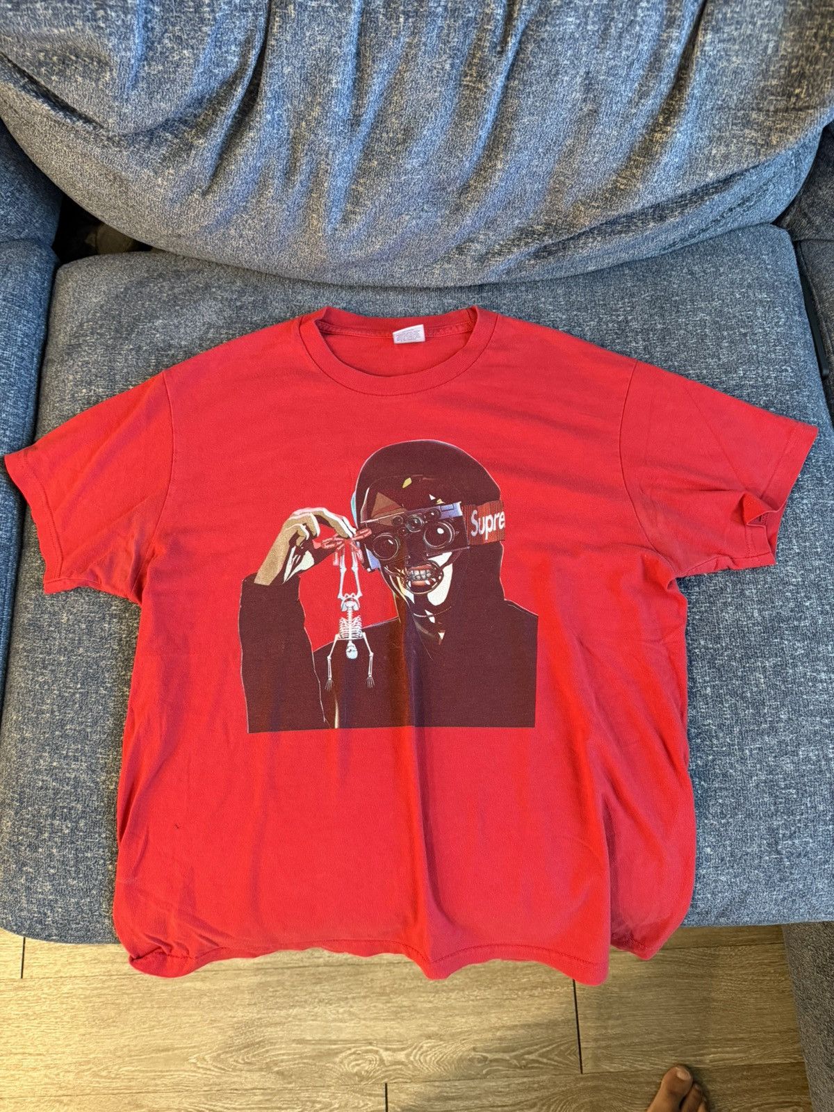Supreme Supreme skeleton tee Size US M / EU 48-50 / 2 - 1 Thumbnail