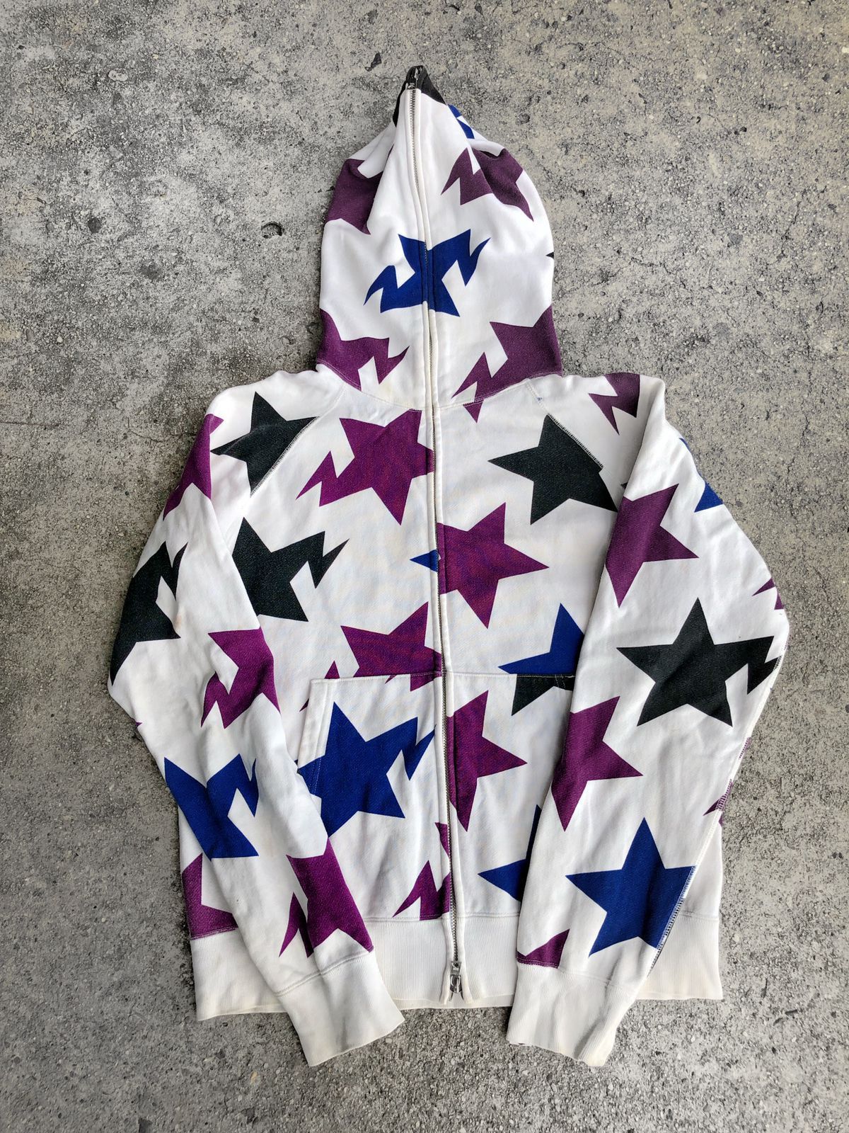 Bape Bape Hong Kong Sta Pattern Full Zip Hoodie Size US M / EU 48-50 / 2 - 1 Thumbnail