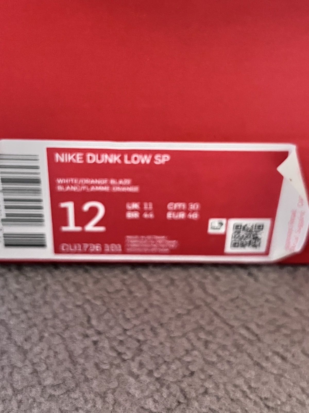 Nike NIKE DUNK Size US 12 / EU 45 - 7 Thumbnail