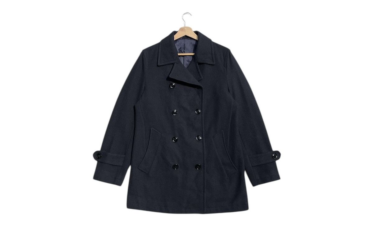 Mr. Junko 🔥Accept Binding 🔥 Mr.Junko Wool Double - Breasted Pea Coat Size US S / EU 44-46 / 1 - 1 Thumbnail