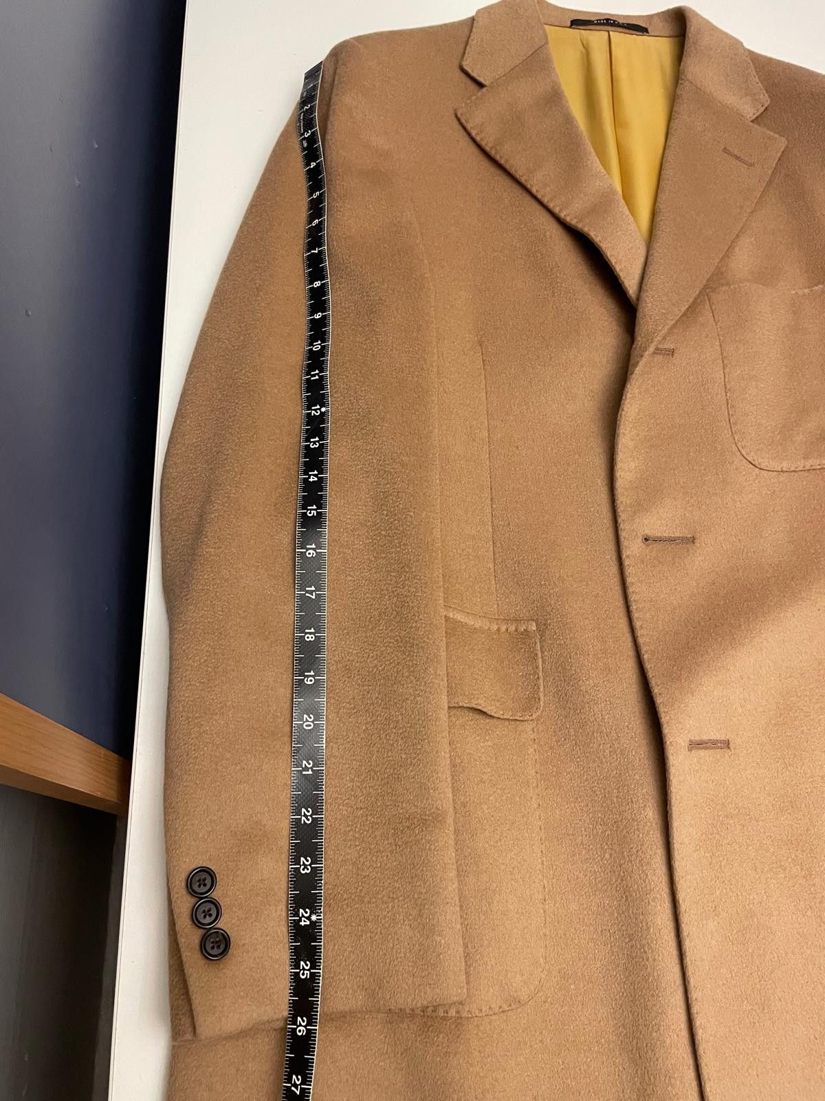Freemans Sporting Club Camel Hair Overcoat Size US L / EU 52-54 / 3 - 11 Thumbnail