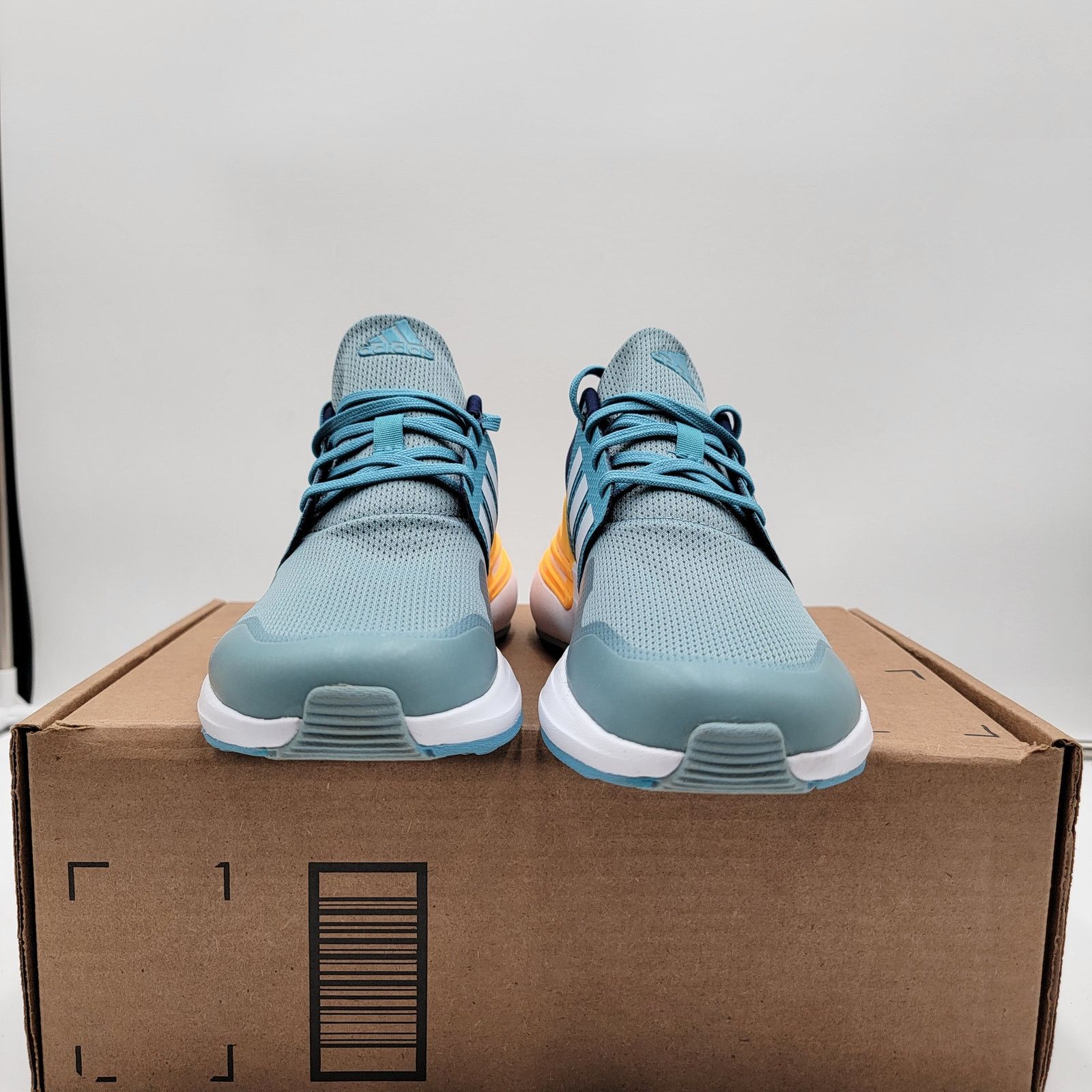 Adidas Adidas Mens RapidaSport Blue Running Shoes Sz 5 HP6126 (140) Size US 5 / EU 37 - 4 Thumbnail