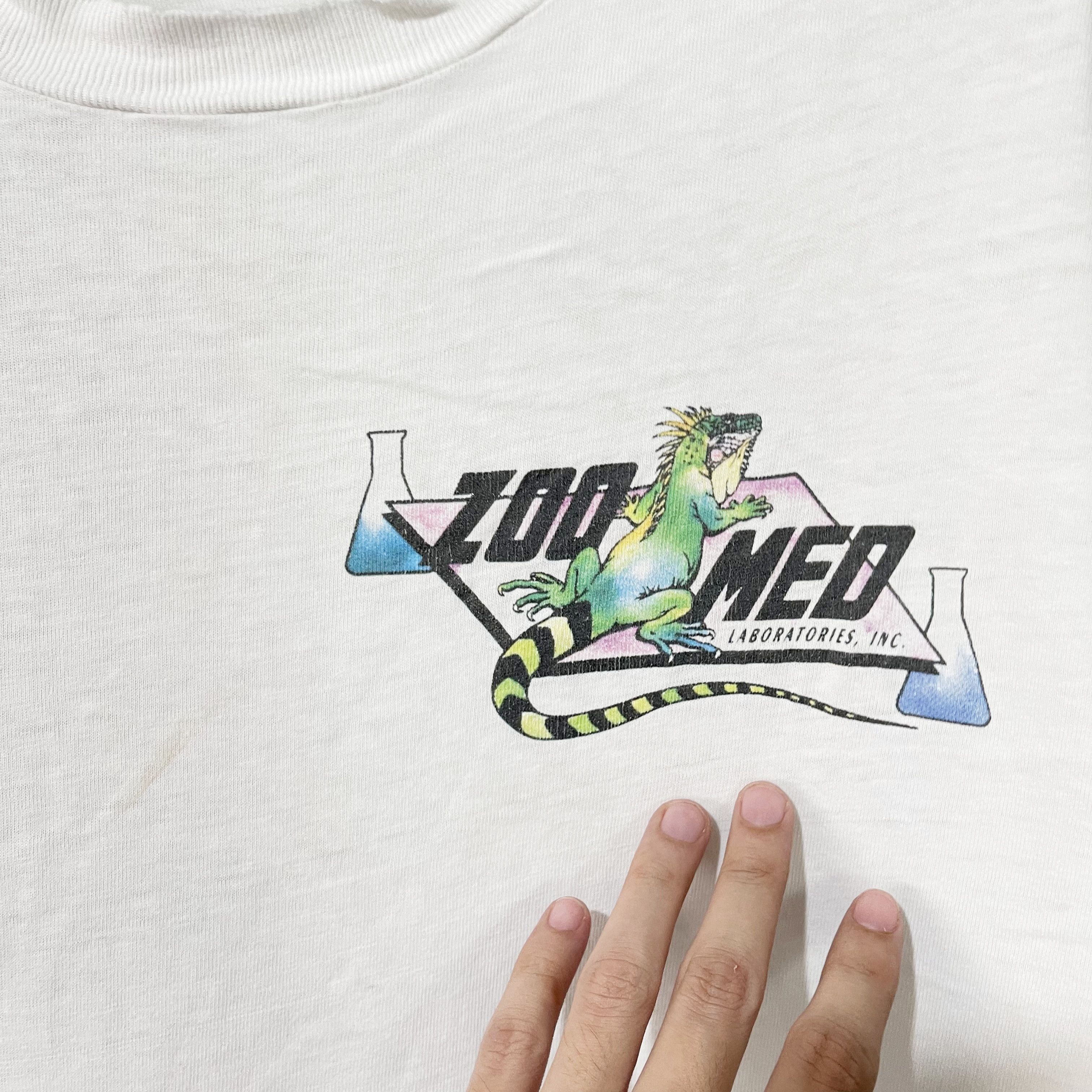 Vintage Vintage 90s Zoo Reptiles T-Shirt Size US XL / EU 56 / 4 - 4 Thumbnail