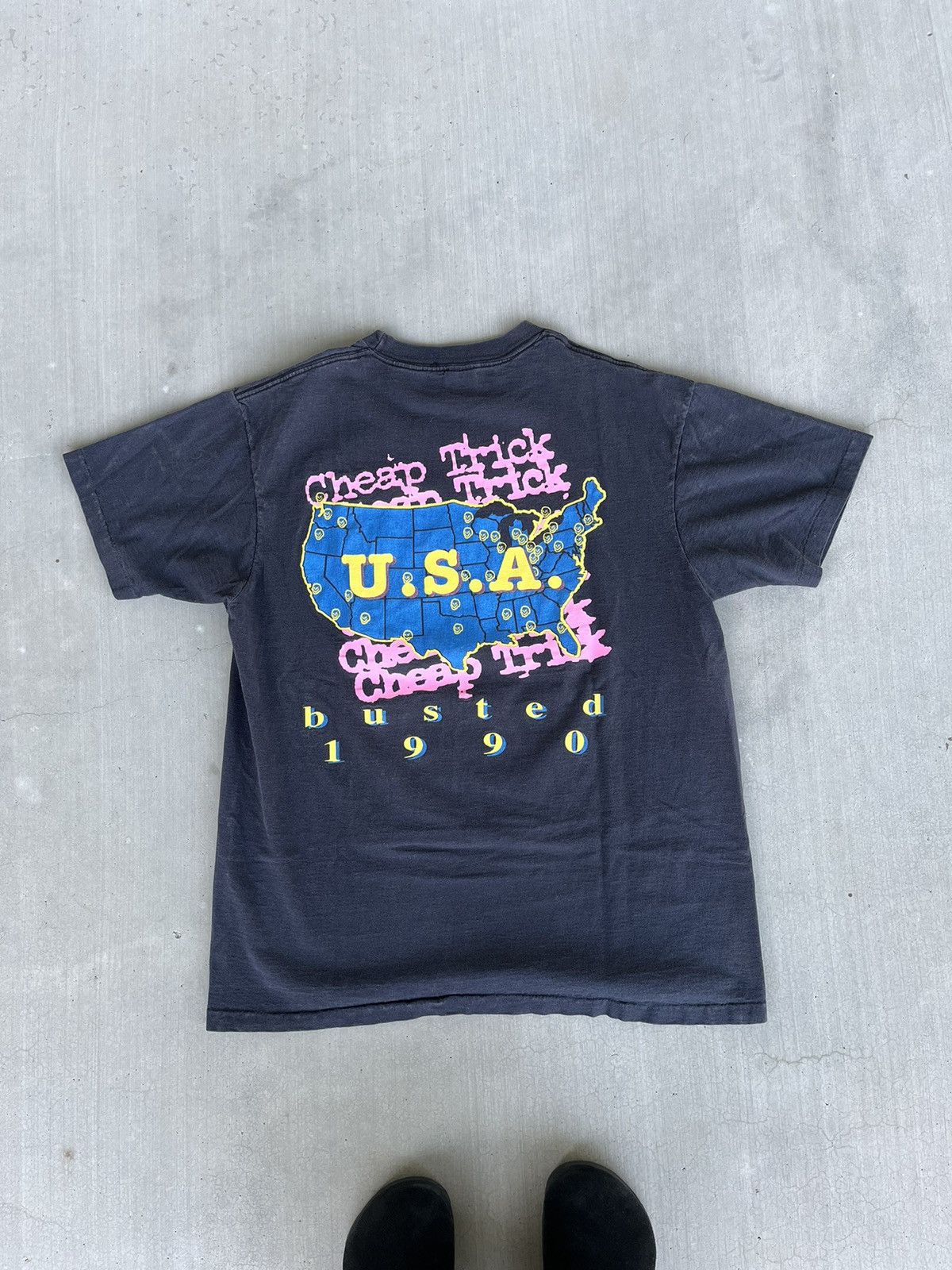 Vintage vintage 90s cheap tricks band tee Size US XL / EU 56 / 4 - 4 Thumbnail