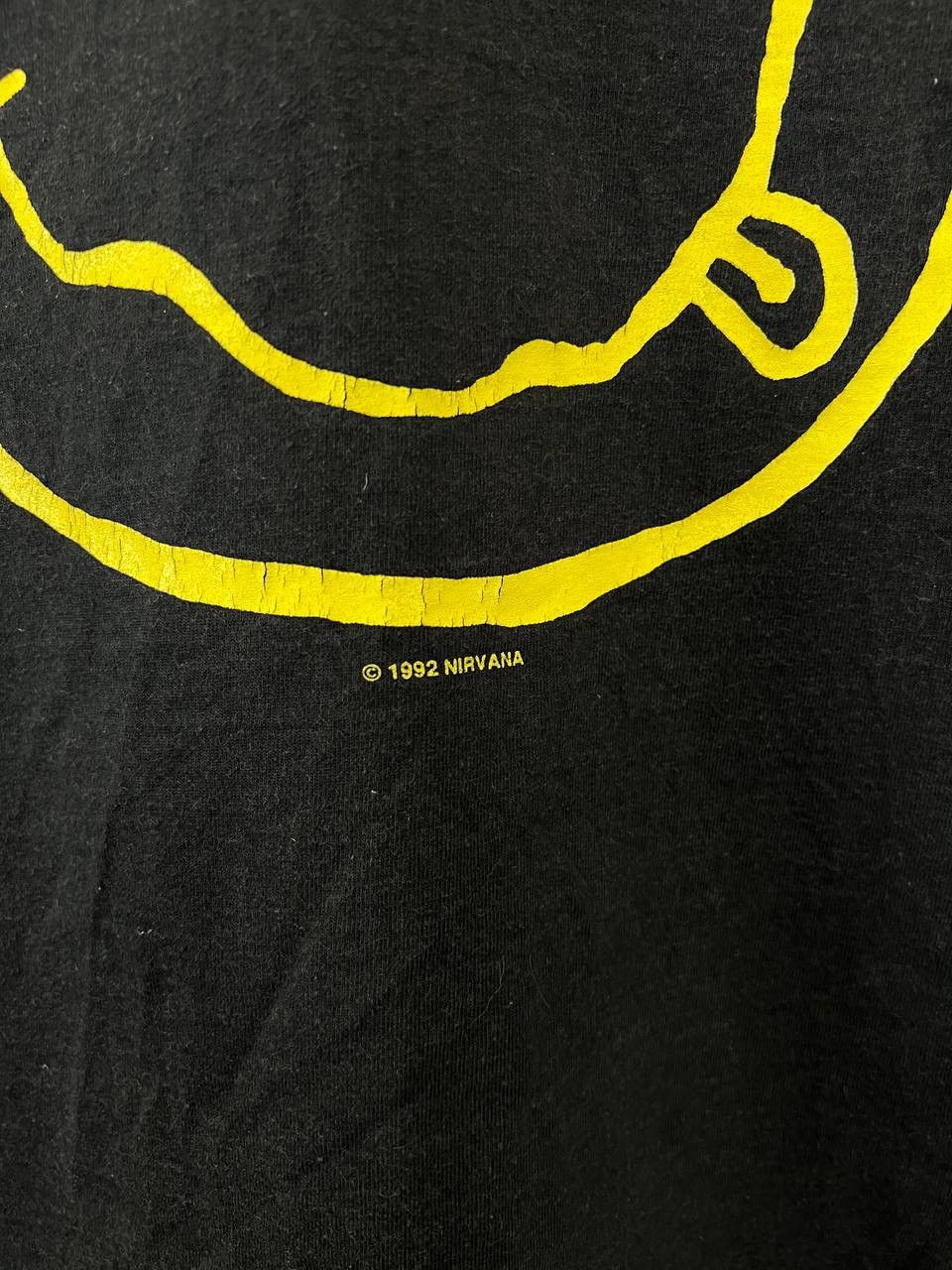 Band Tees × Nirvana Nirvana Smile vintage rock band tee Size US S / EU 44-46 / 1 - 4 Thumbnail