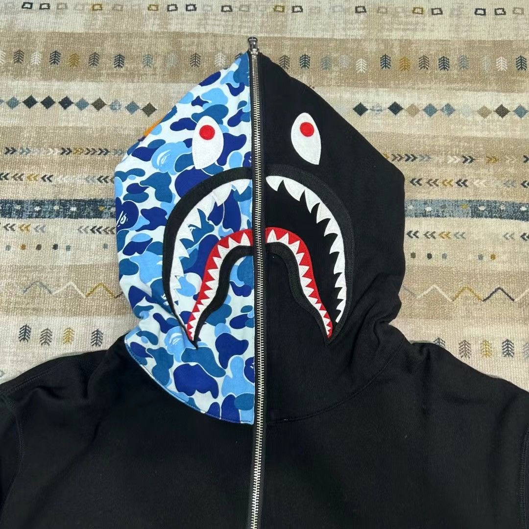 Bape COLOR CAMO SHARK FULL ZIP HOODIE Size US XXL / EU 58 / 5 - 4 Thumbnail