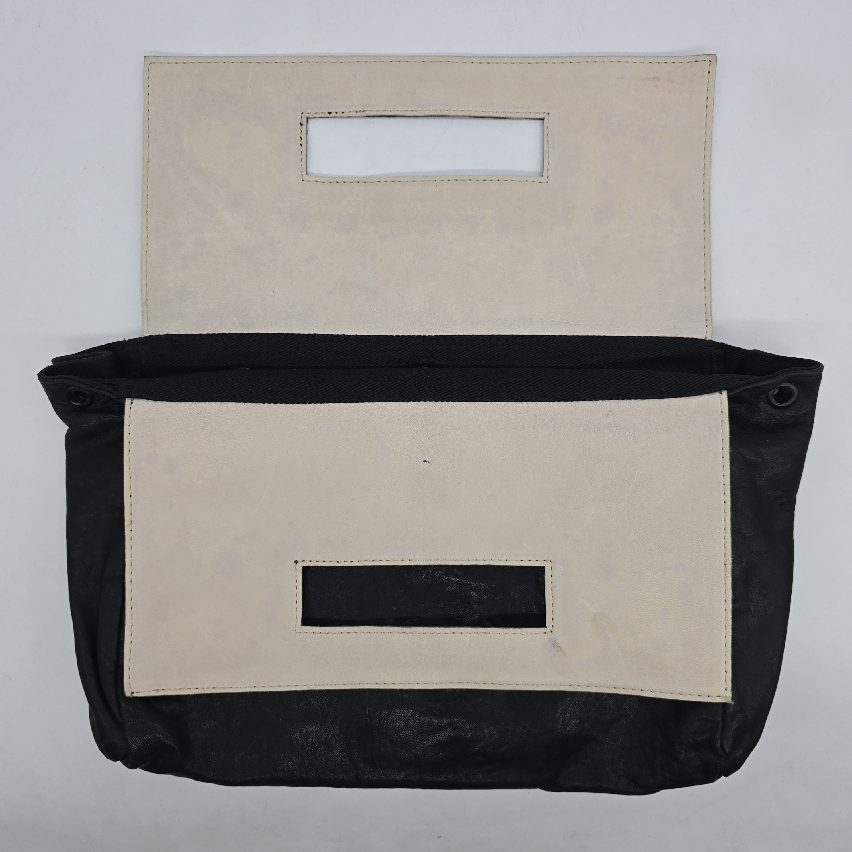 Yohji Yamamoto Y's Mandarina - 2-Way Leather Bag Size ONE SIZE - 11 Thumbnail