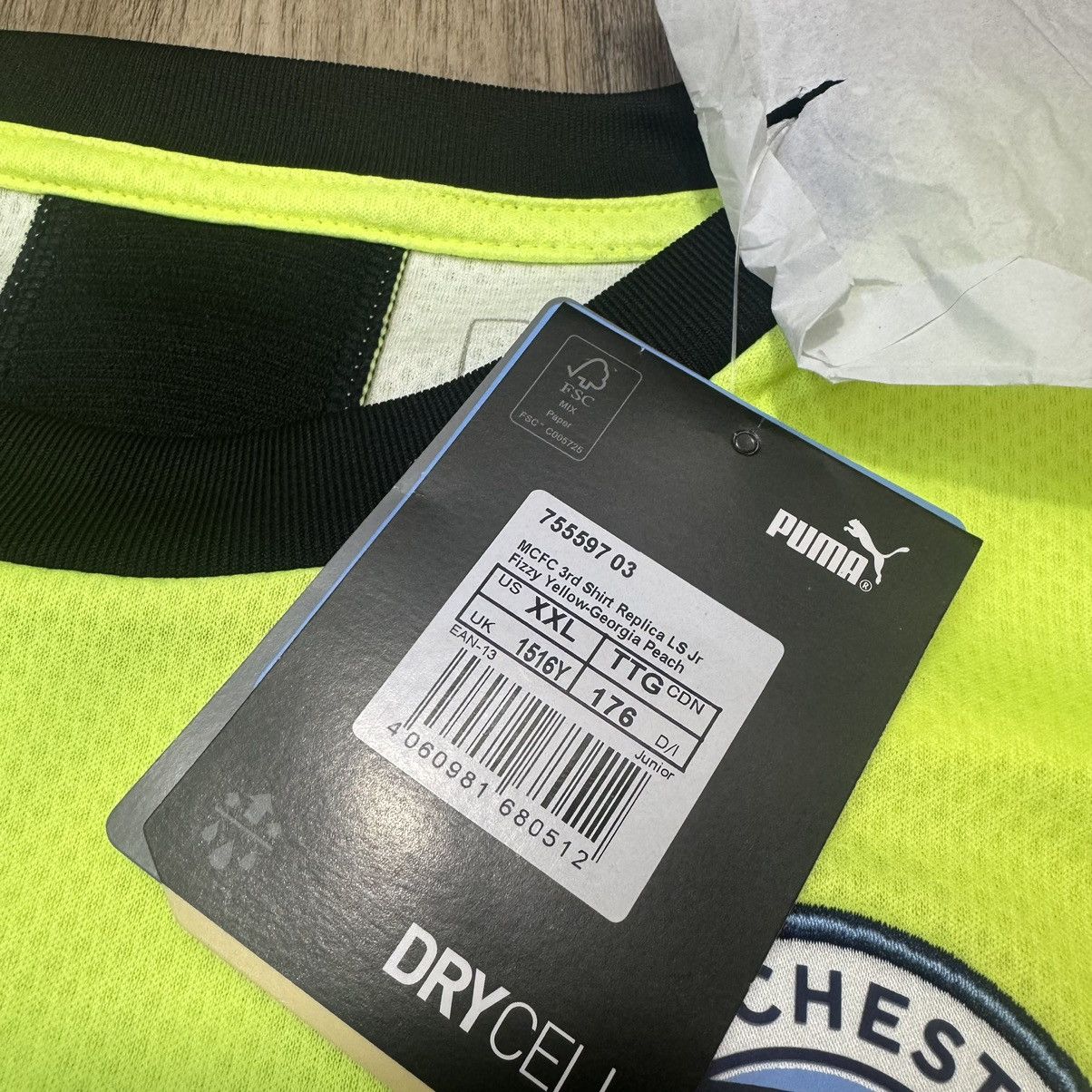 Puma Manchester City 19/20 L/S third away shirt #17 De Bruyne Size US S / EU 44-46 / 1 - 7 Thumbnail