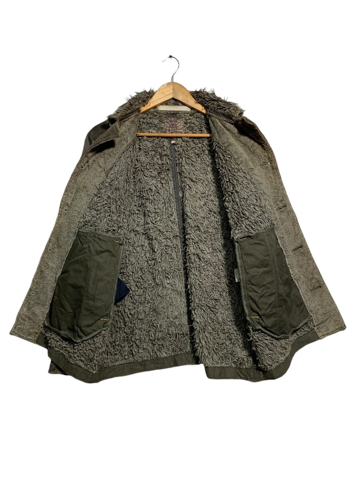 First MFG Co. 🔥FIRST STEP JAPAN SHEARLING JACKETS MOLESKIN Size US L / EU 52-54 / 3 - 5 Thumbnail