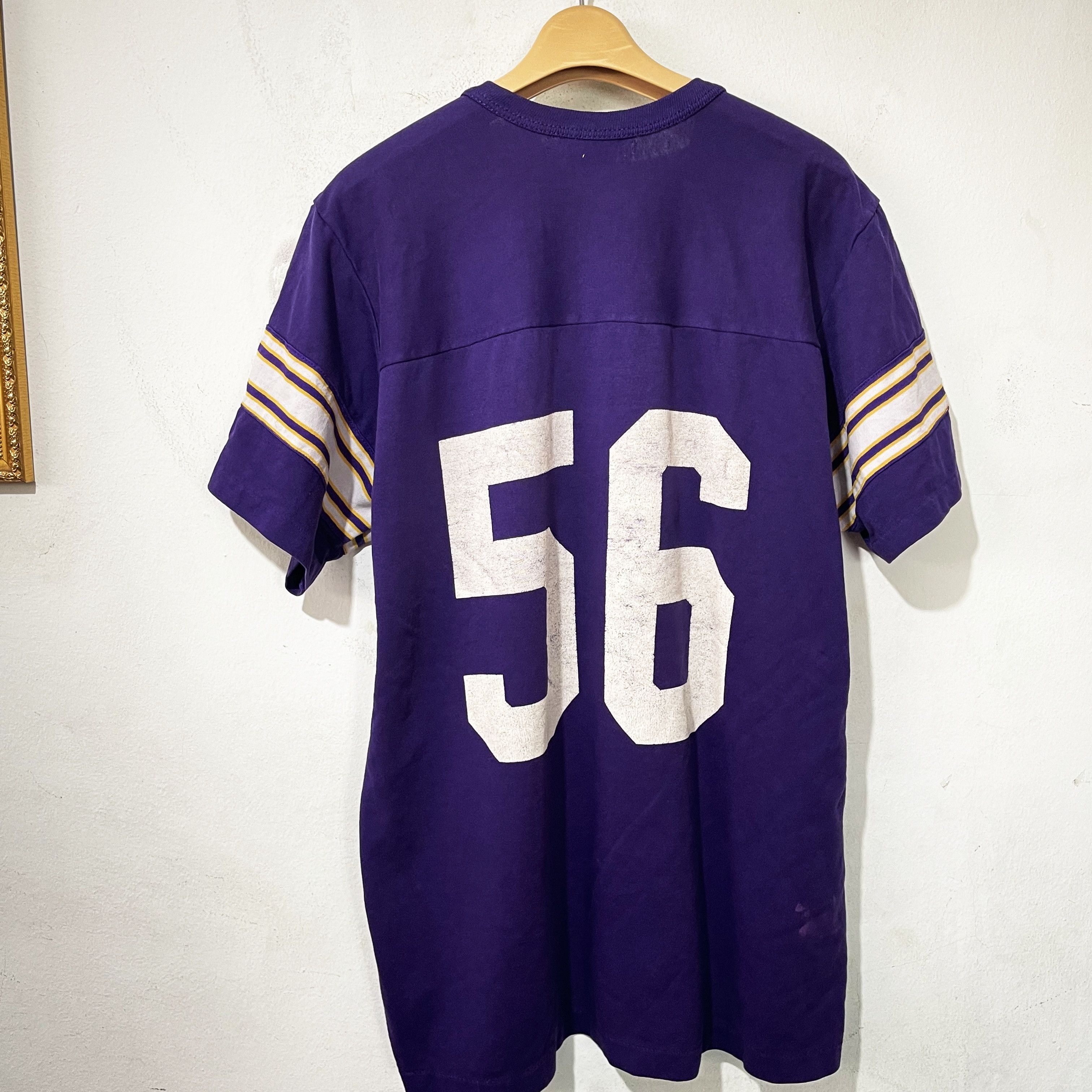 NFL Vintage 90s Minnesota Vikings 56 NFL Rawlings Jersey Size US L / EU 52-54 / 3 - 4 Thumbnail