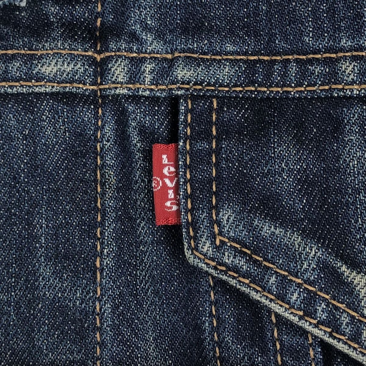 Levi's Vintage Clothing Vintage Levis Denim Vest Jacket Size US S / EU 44-46 / 1 - 3 Thumbnail