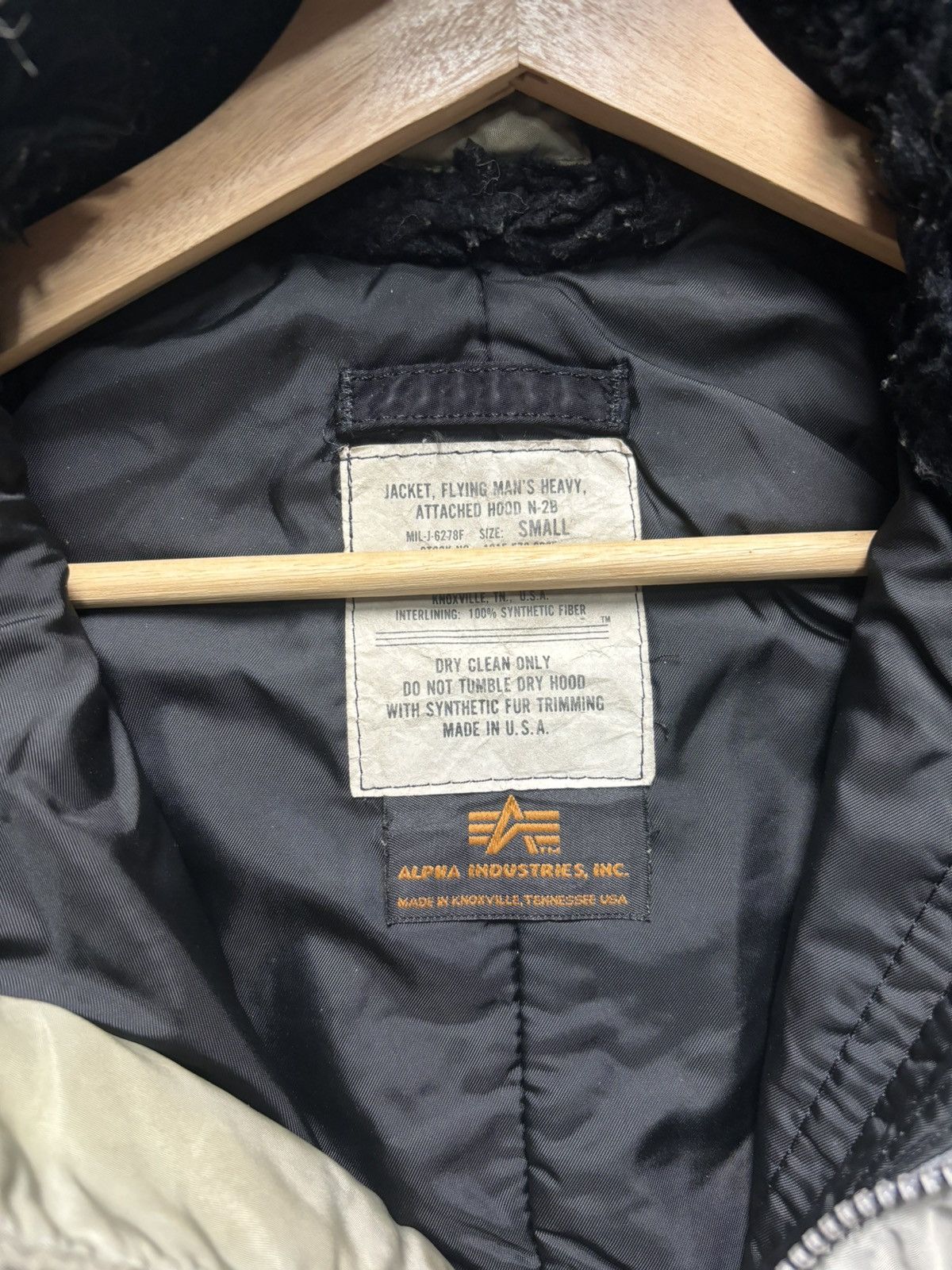 Alpha Industries × Vintage Alpha Industries Flying Jacket Size US M / EU 48-50 / 2 - 2 Thumbnail