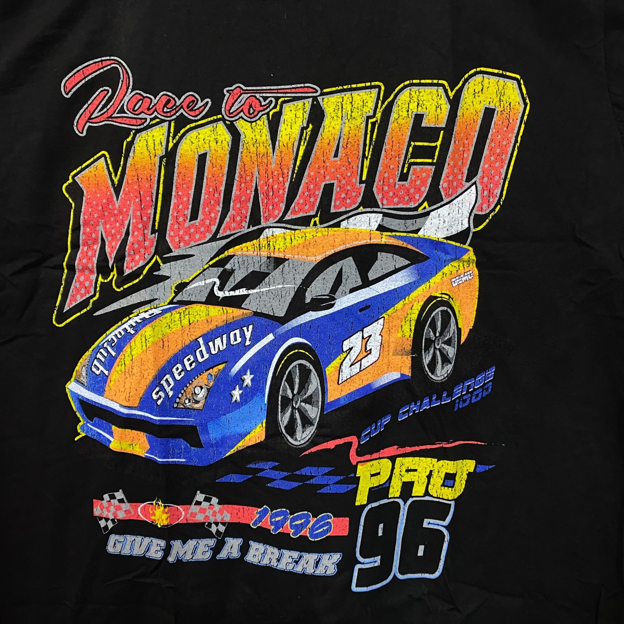 Urban Outfitters Race to Monaco Pro 96 Cup Challenge 1000 Racing Car Tee L Size US L / EU 52-54 / 3 - 2 Thumbnail