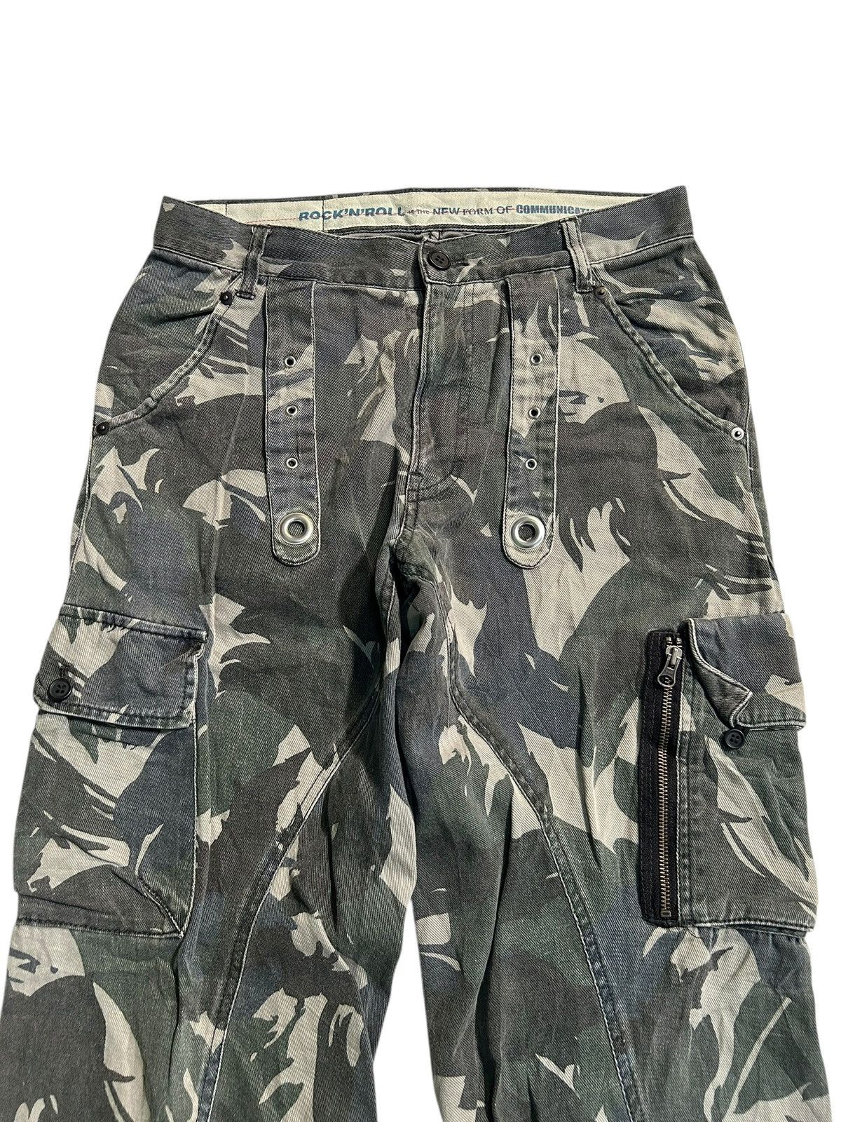 Kapital × PPFM × Vintage PPFM ROCK N' ROLL BAGGY PANTS CAMOO Size US 31 - 2 Thumbnail