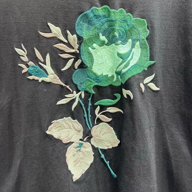 Dior Dior Floral Logo Short Sleeve T-2505 Size US L / EU 52-54 / 3 - 4 Thumbnail