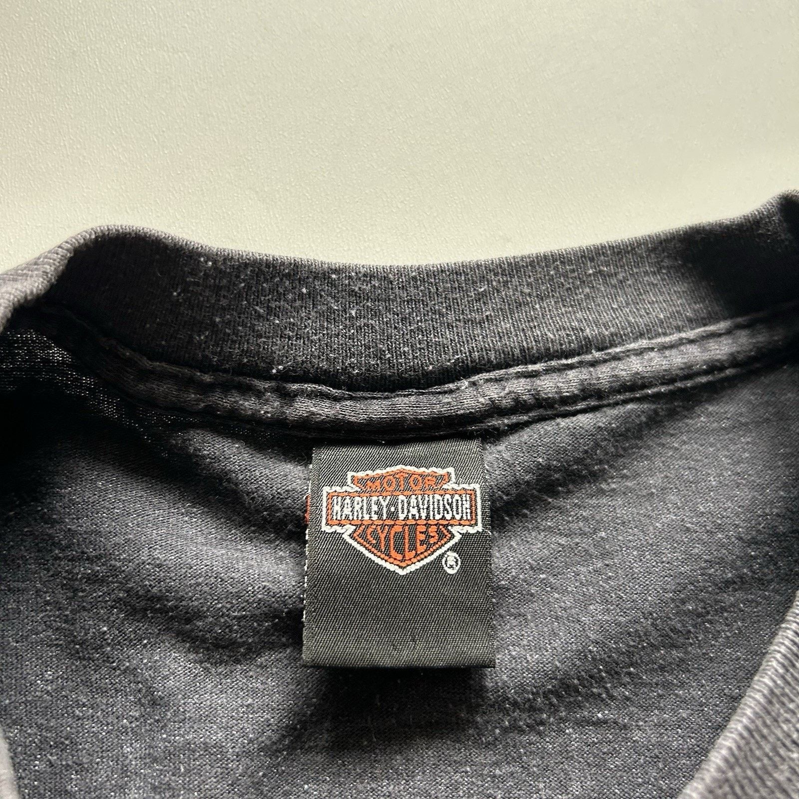 Harley Davidson Vintage Harley Davidson Pocket Shirt XL Y2K Motorcycle Faded Size US XL / EU 56 / 4 - 9 Thumbnail