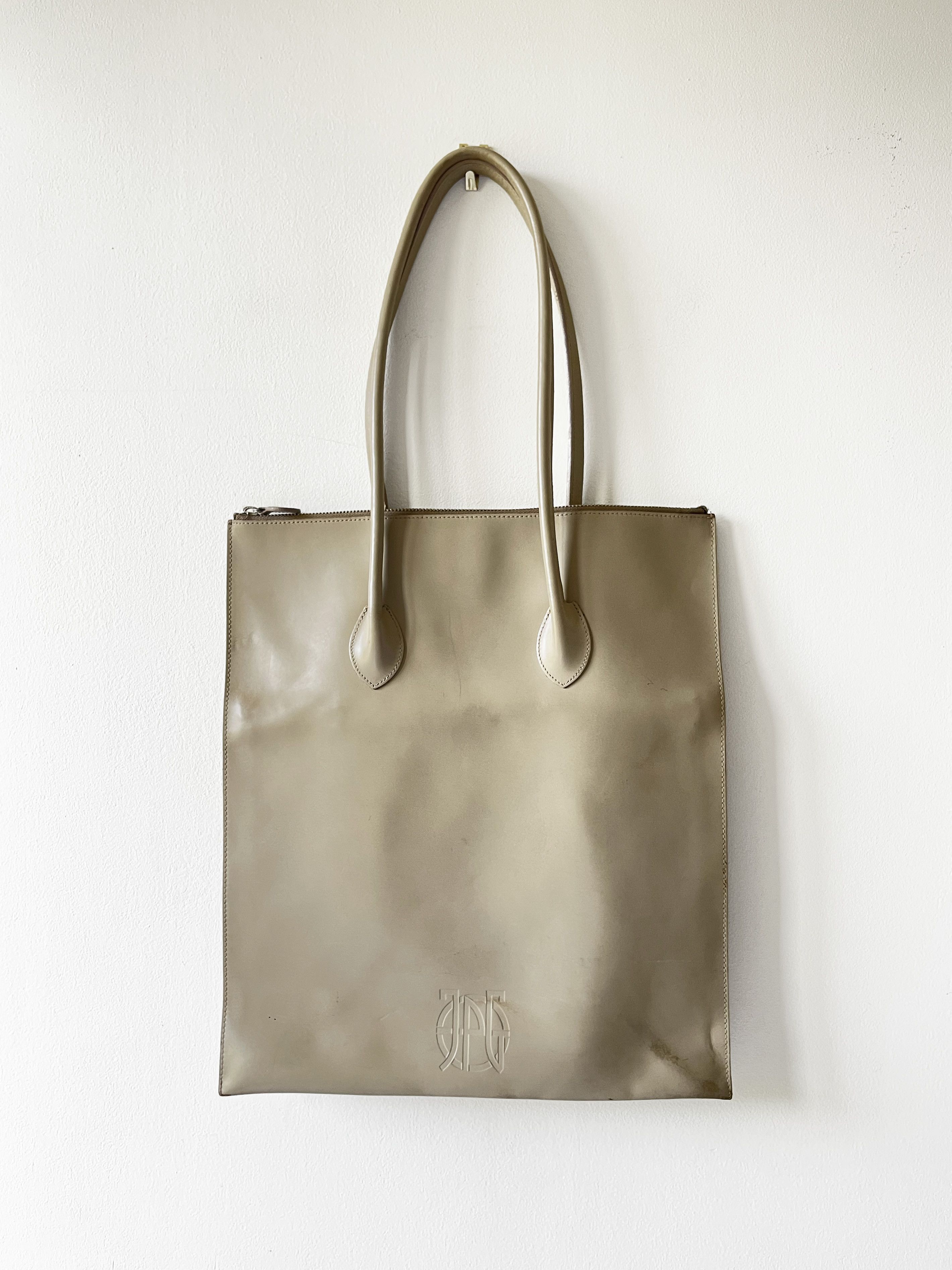 Jean Paul Gaultier Beige Tote Bag, Men's