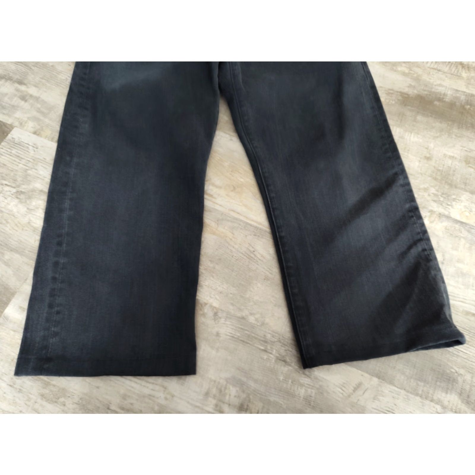 Sean John VINTAGE Sean John Men Jeans | Straight Leg 38x24 | Black Cotton Blend Hip Hop Style Size US 38 / EU 54 - 4 Thumbnail