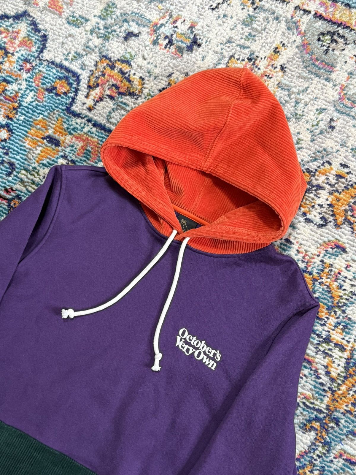 October's Very Own OVO Corduroy Accents Hoodie Size US S / EU 44-46 / 1 - 3 Thumbnail
