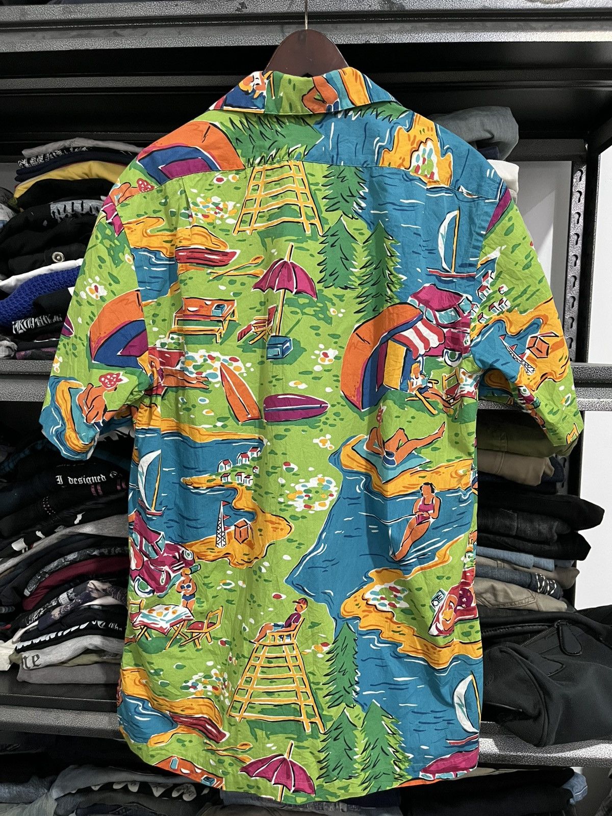 Polo Ralph Lauren VINTAGE POLO RALPH LAUREN ALOHA SHIRT 1993 LIMITED EDITION Size US XL / EU 56 / 4 - 2 Thumbnail