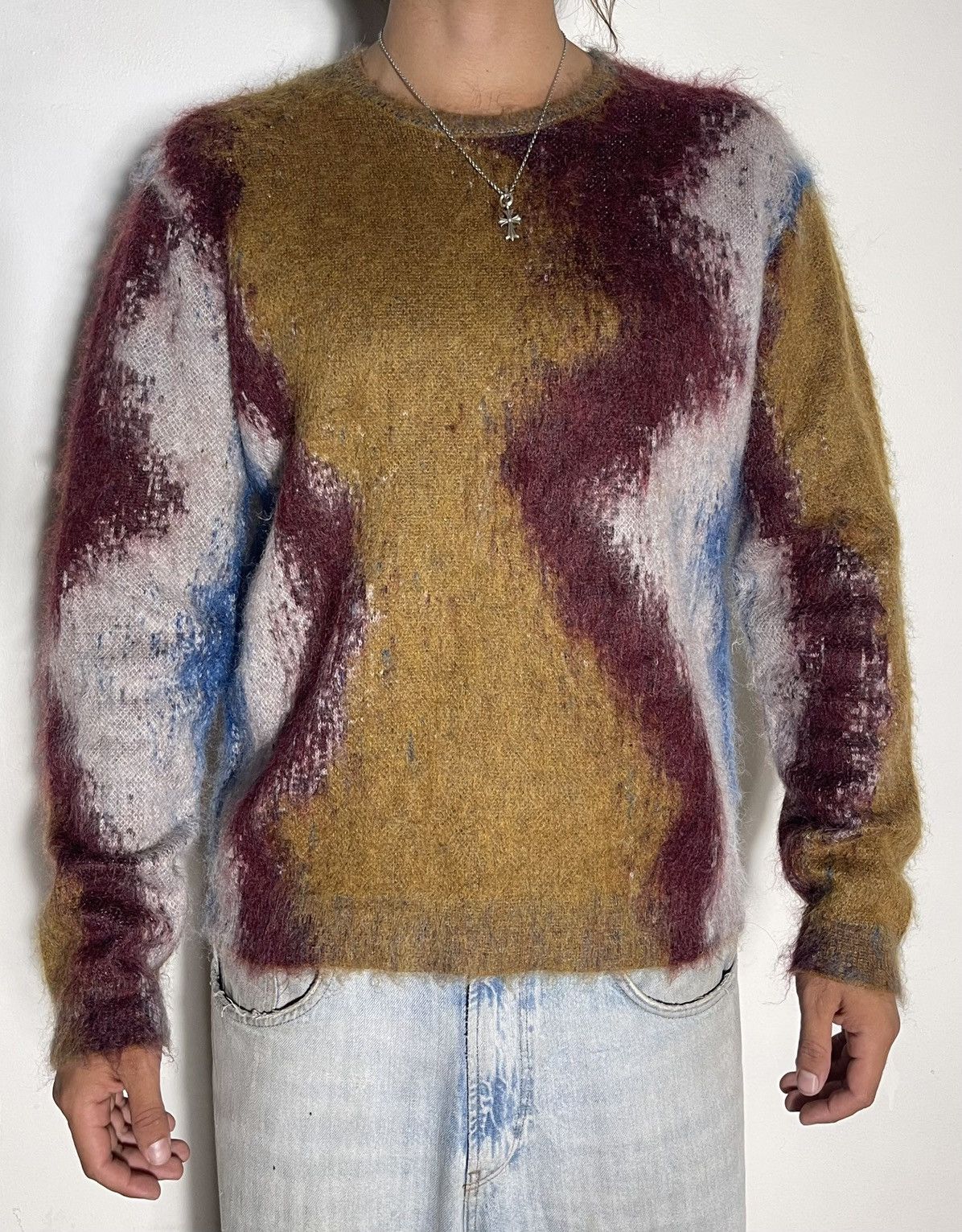 John Varvatos MOHAIR SWEATER JOHN VARVATOS Size US M / EU 48-50 / 2 - 3 Thumbnail