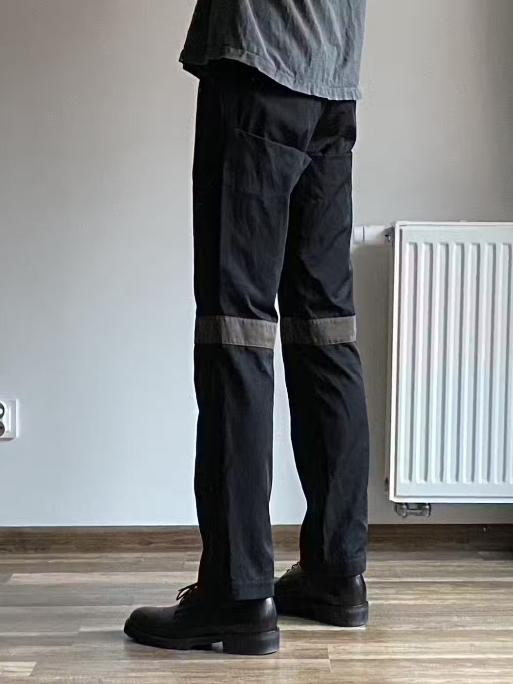 Helmut Lang Helmut Lang 1997 Holster Pocket Knee Stripe Pants Size US 29 - 2 Thumbnail