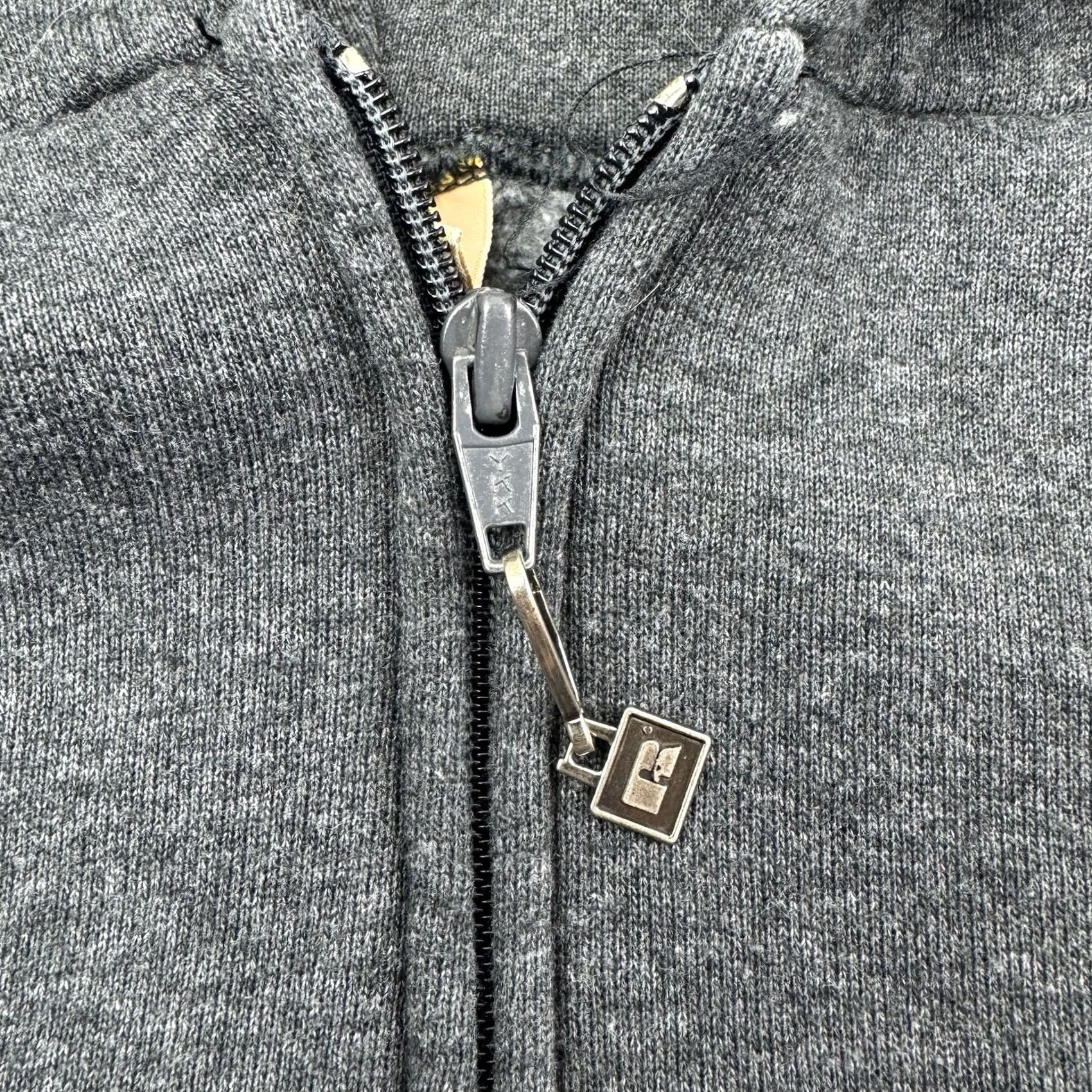 Russell Athletic VINTAGE Russell Athletic Hoodie Adult M Gray USA 70s Full Zip Hooded Pockets Mens Size US M / EU 48-50 / 2 - 2 Thumbnail
