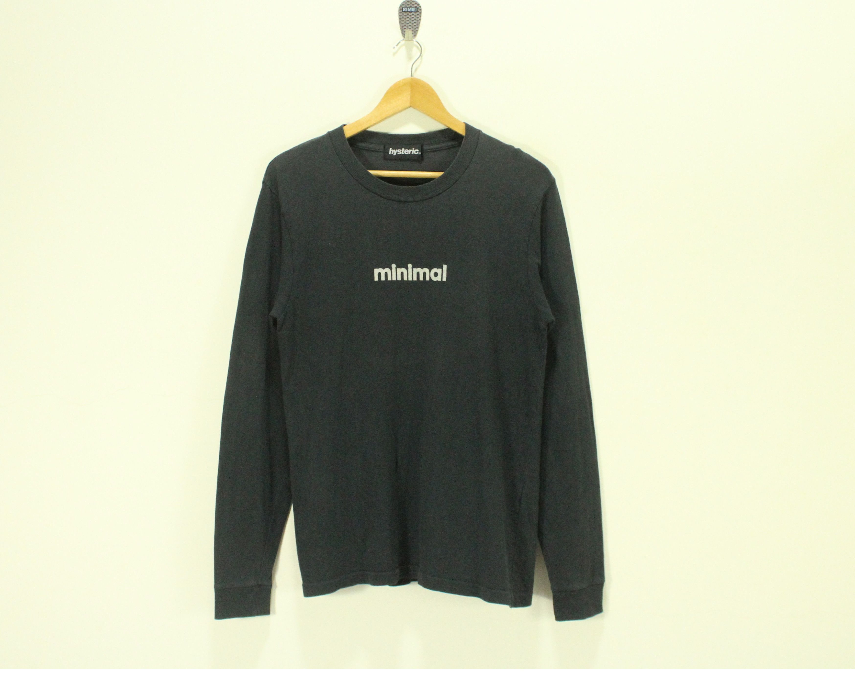 トップス 90s Hysteric Glamour Faded Long Sleeve T HYSTERIC GLAMOUR T Shirt Faded Single Stitch Vintage