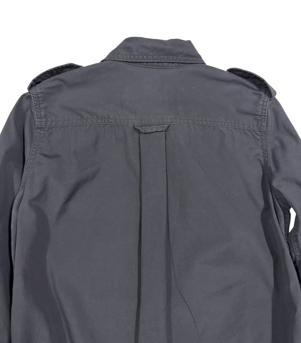Margaret Howell MHL🔥Margaret Howell Army Patch Long Button Ups Pocket Shirt Size US S / EU 44-46 / 1 - 11 Thumbnail