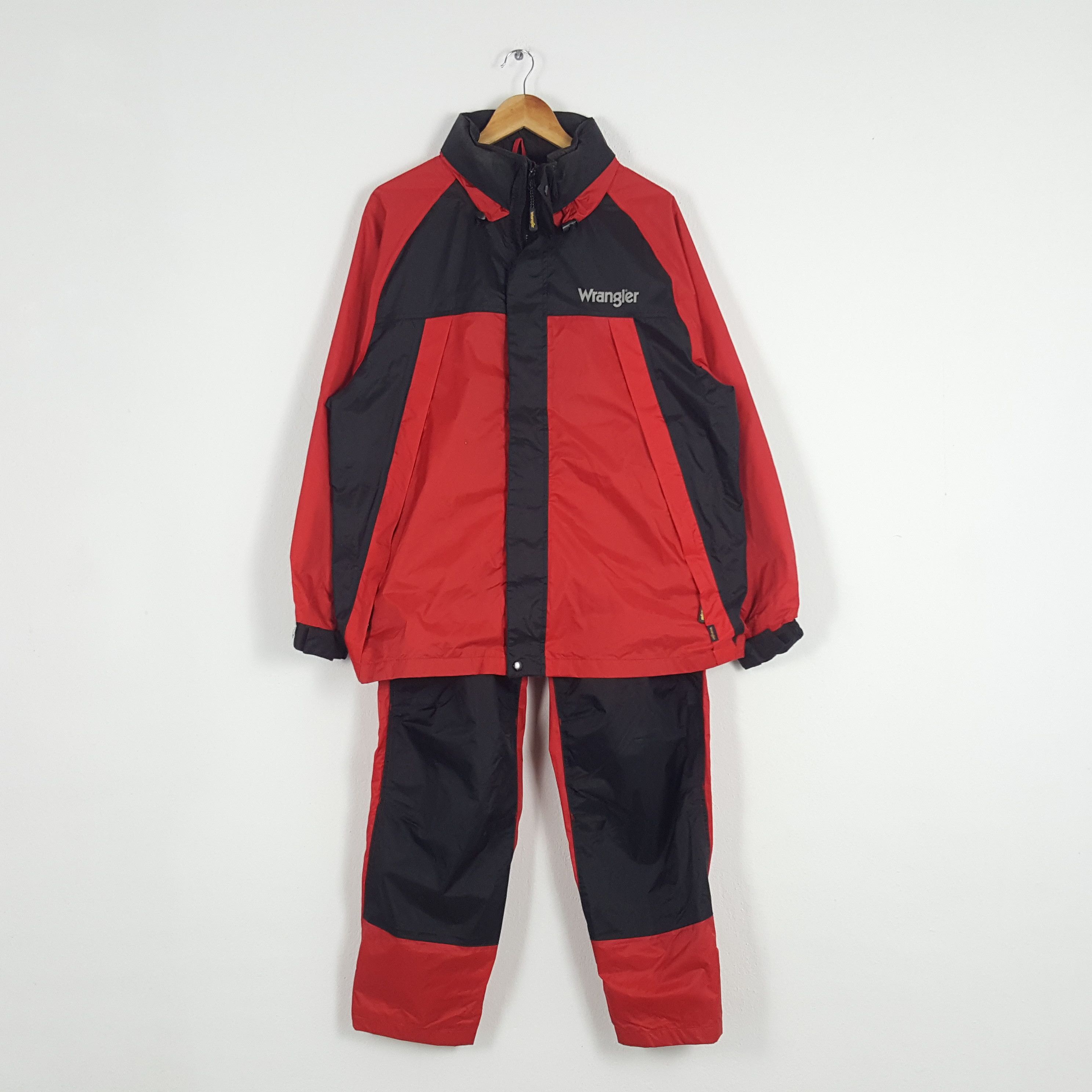 Vintage × Wrangler Vintage Wrangler Outdoor Style Winter Ski 1 Set Jacket Pants Size US XL / EU 56 / 4 - 1 Thumbnail